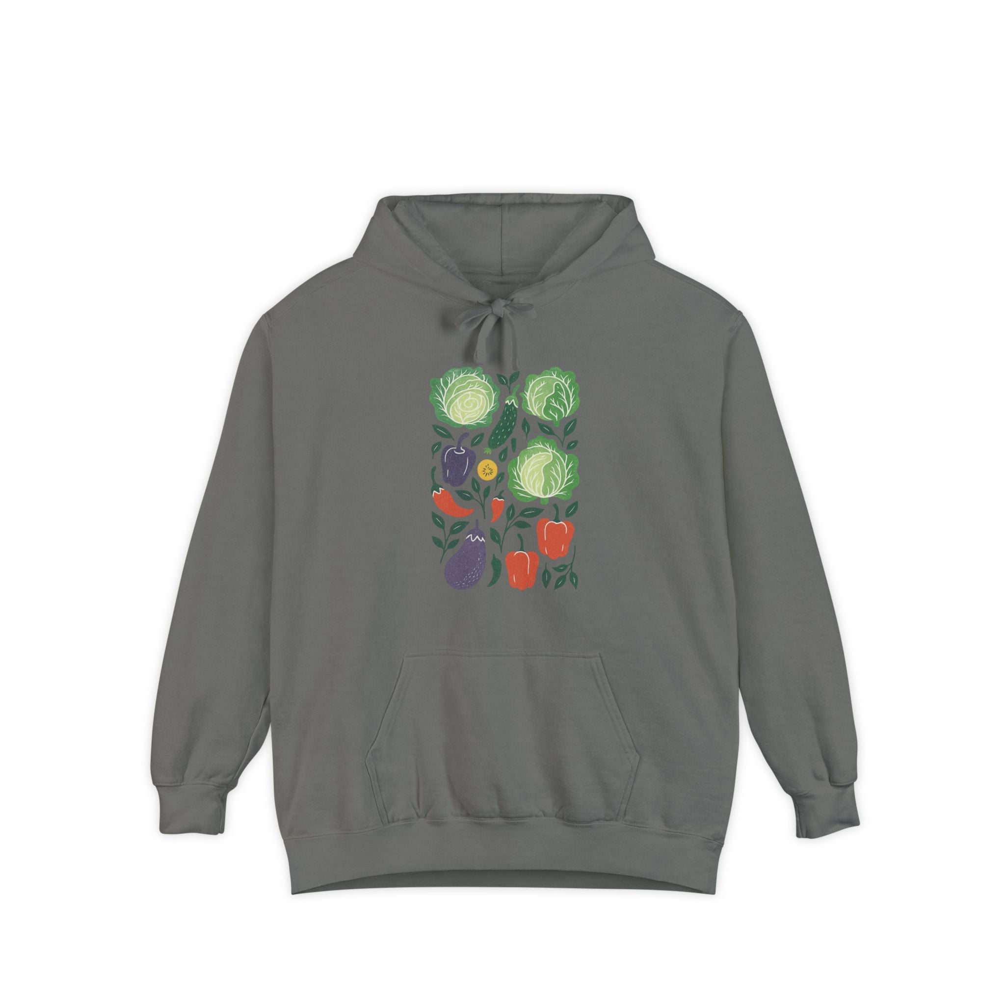 Vegetable Patch Hoodie — Organic Garden Produce Graphic Hoodie