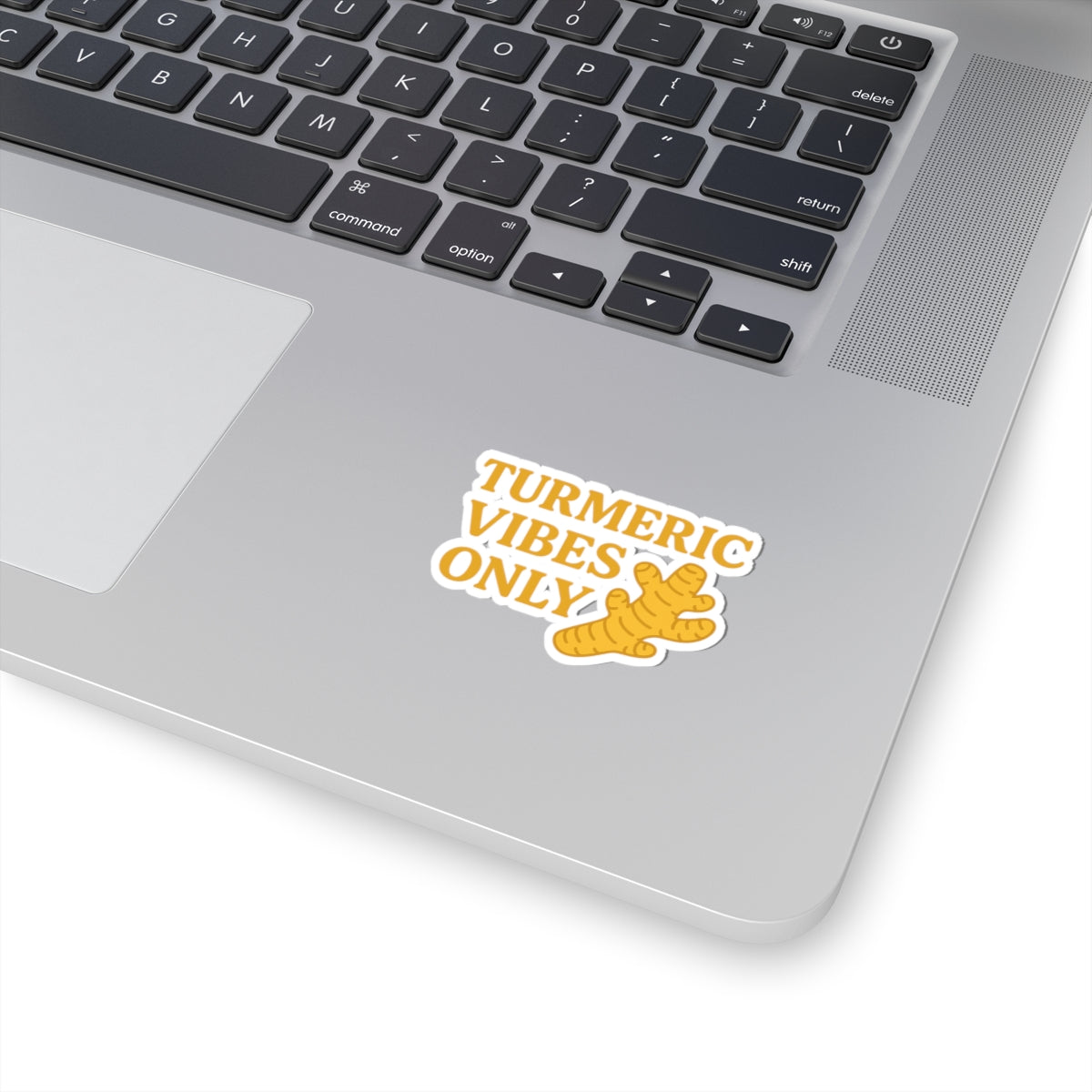 Turmeric Vibes Only Stickers | Motivational Laptop Decals, Planner Add-ons, Gift for Wellness Lovers, Positive Affirmation Decor