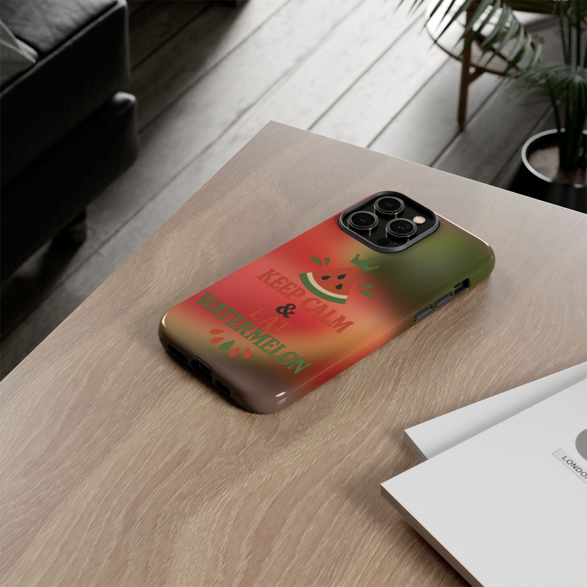 Keep Calm & Eat Watermelon Phone Case