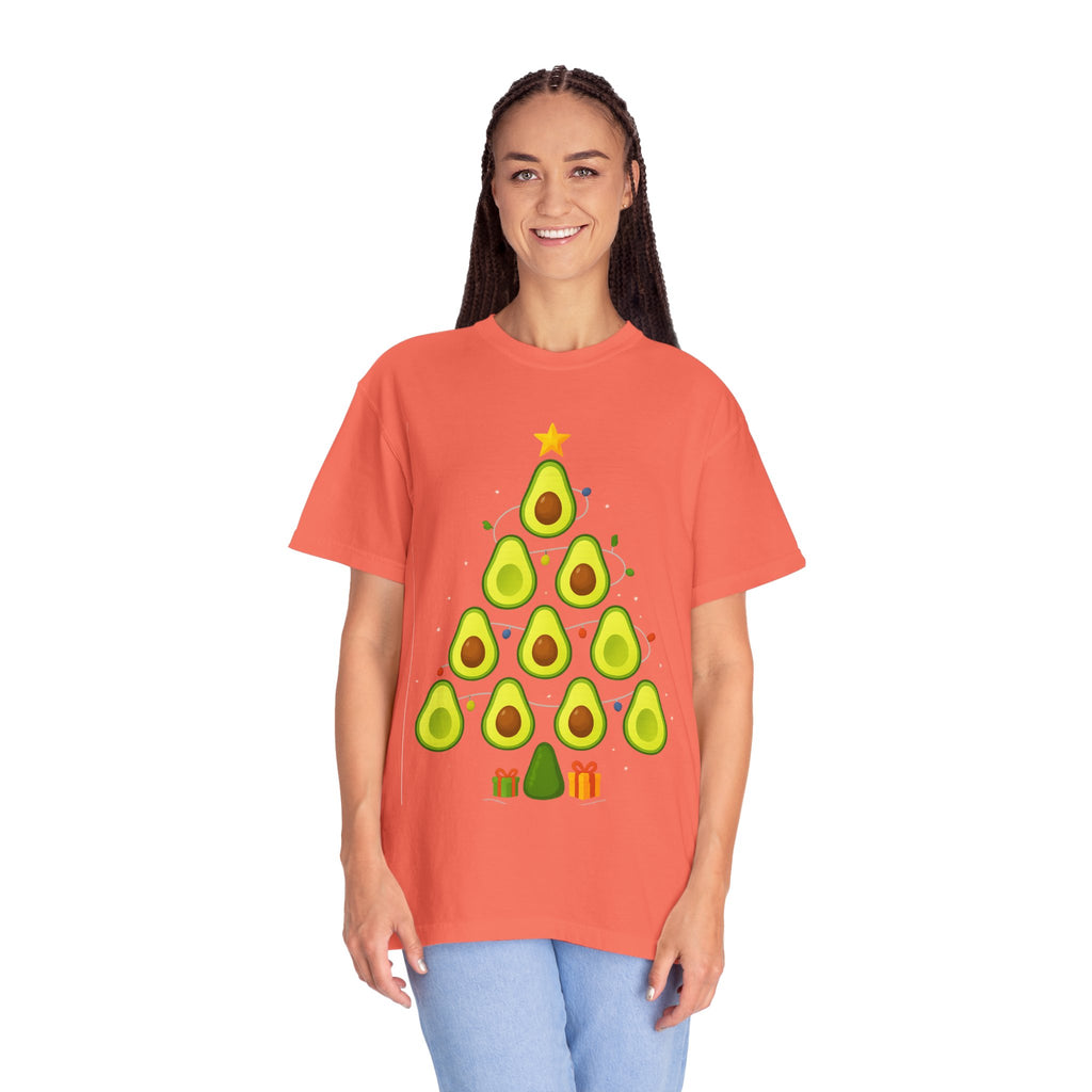 Avocado Christmas Tree T-Shirt — Funny Holiday Avocado Tee
