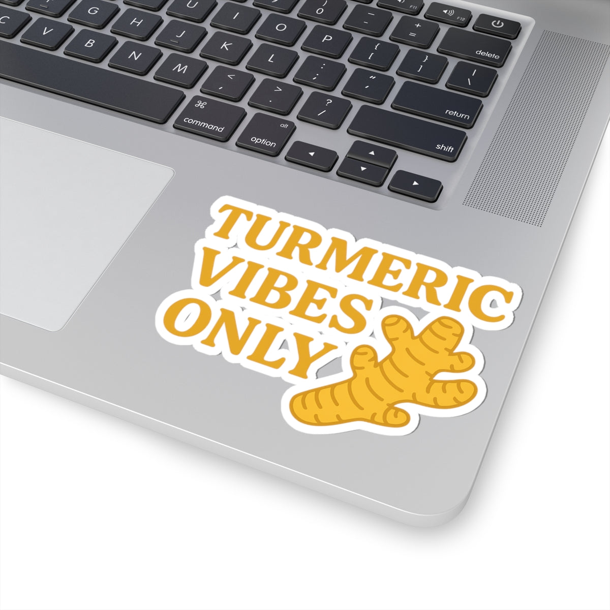 Turmeric Vibes Only Stickers | Motivational Laptop Decals, Planner Add-ons, Gift for Wellness Lovers, Positive Affirmation Decor