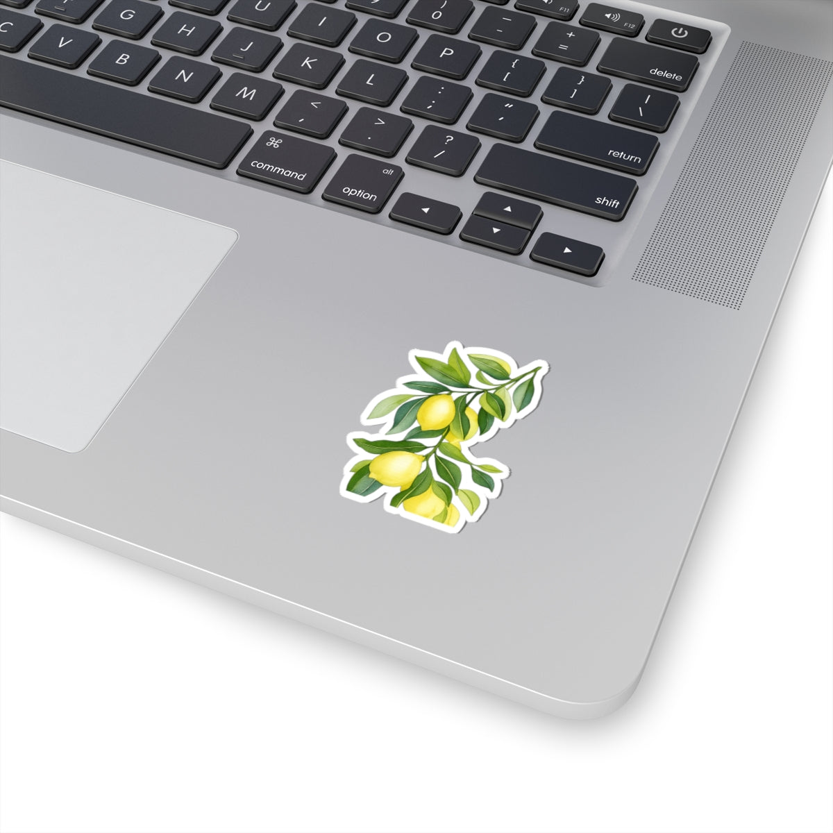 Lemon Branch Kiss-Cut Stickers, Fresh Fruit Decor, Laptop Stickers, Eco-Friendly Gifts, Botanical Art, Summer Vibes