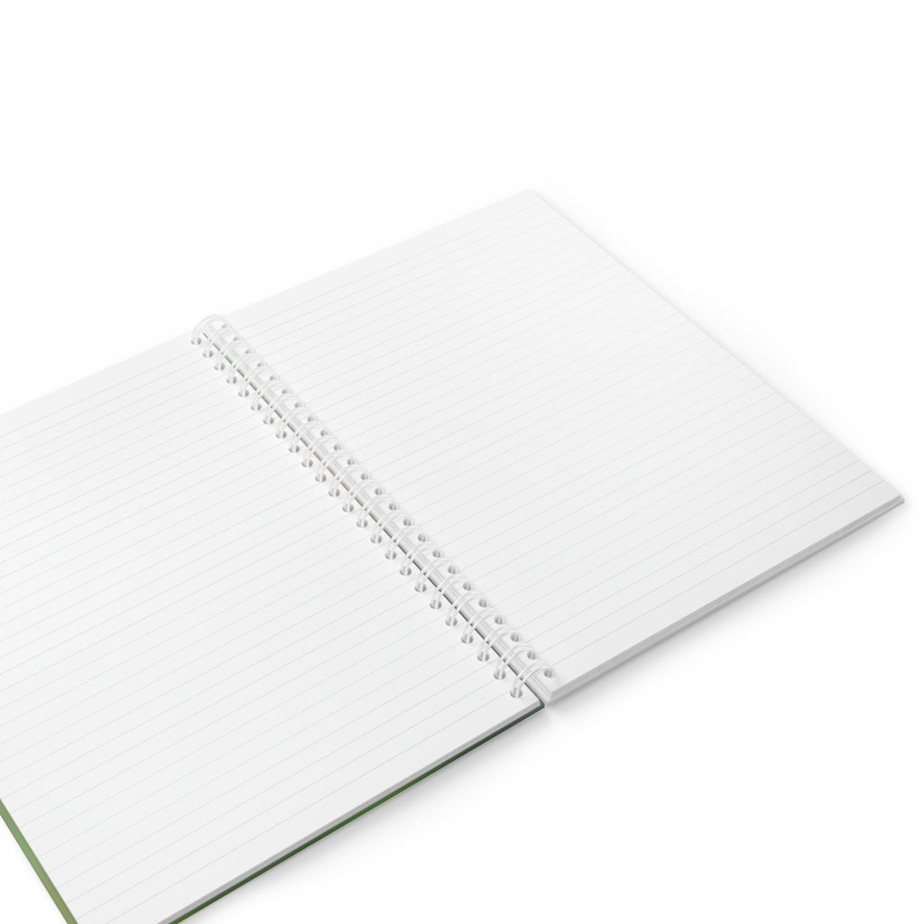 Health is the New Wealth Spiral Notebook, Motivational Journal, Wellness Planner, Gift for Health Enthusiasts, Self-Care Notebook