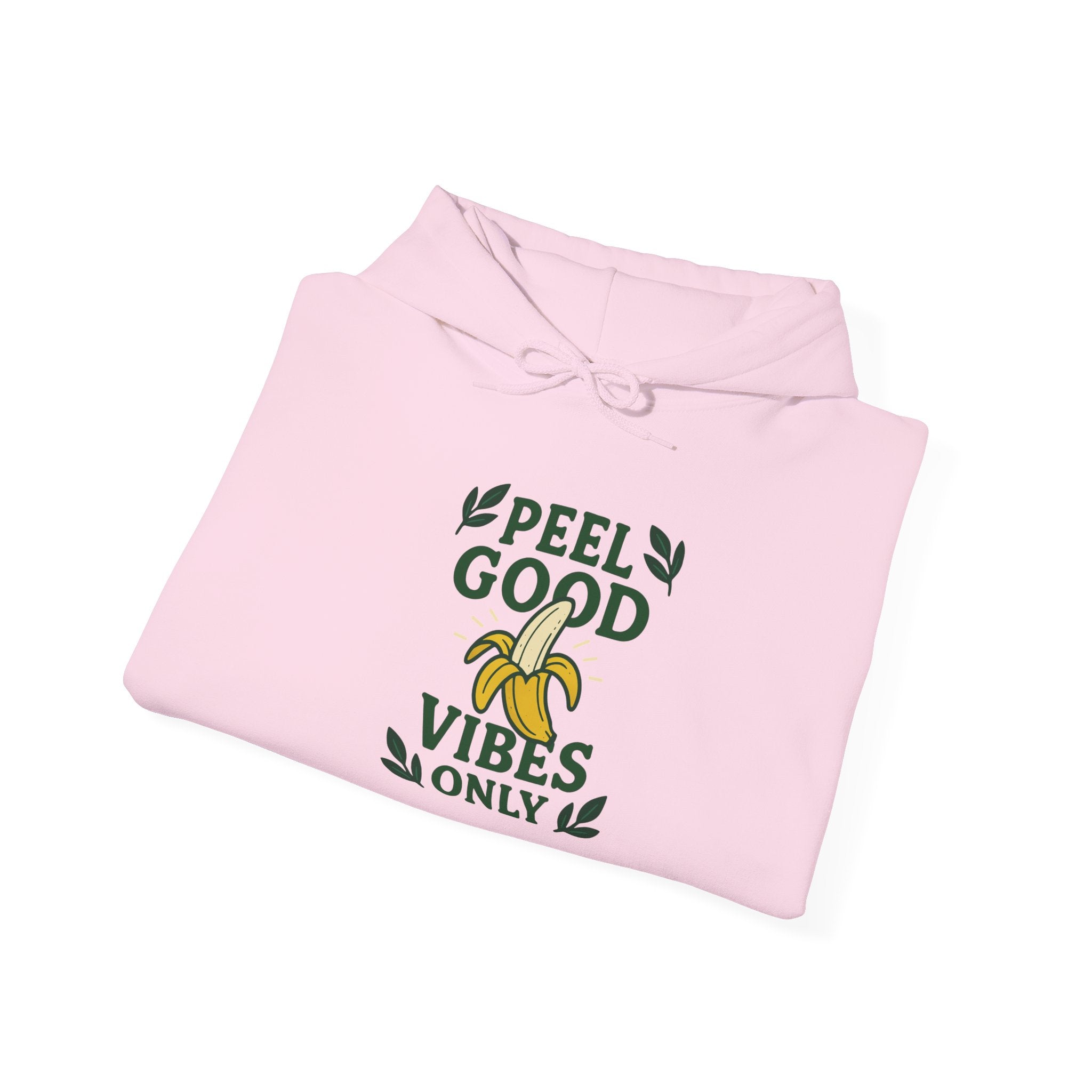 Peel Good Vibes Unisex Hooded Sweatshirt - Fun and Comfy, Perfect for Casual Wear, Gift for Friends, Cozy Relaxation, Banana Lovers