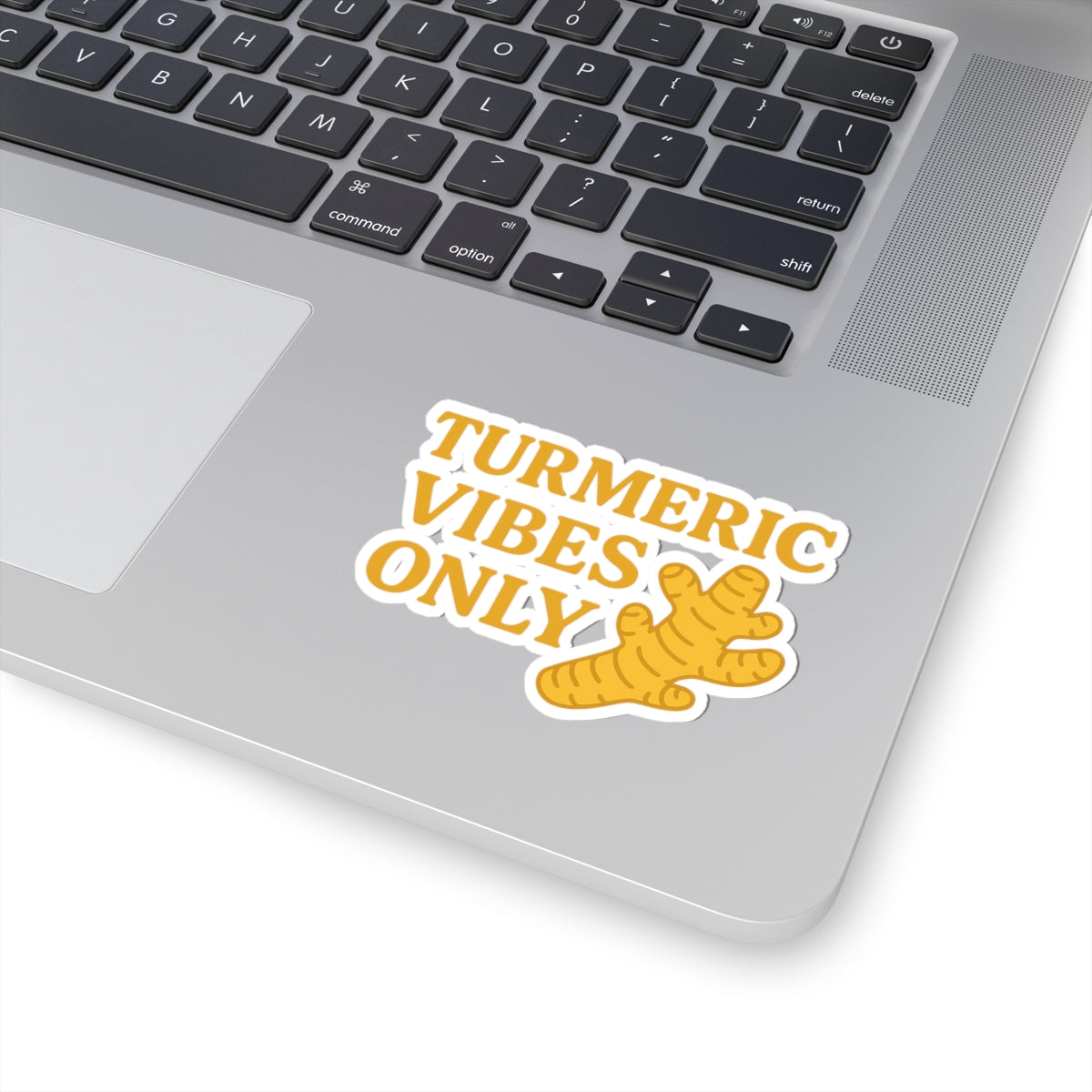 Turmeric Vibes Only Stickers | Motivational Laptop Decals, Planner Add-ons, Gift for Wellness Lovers, Positive Affirmation Decor
