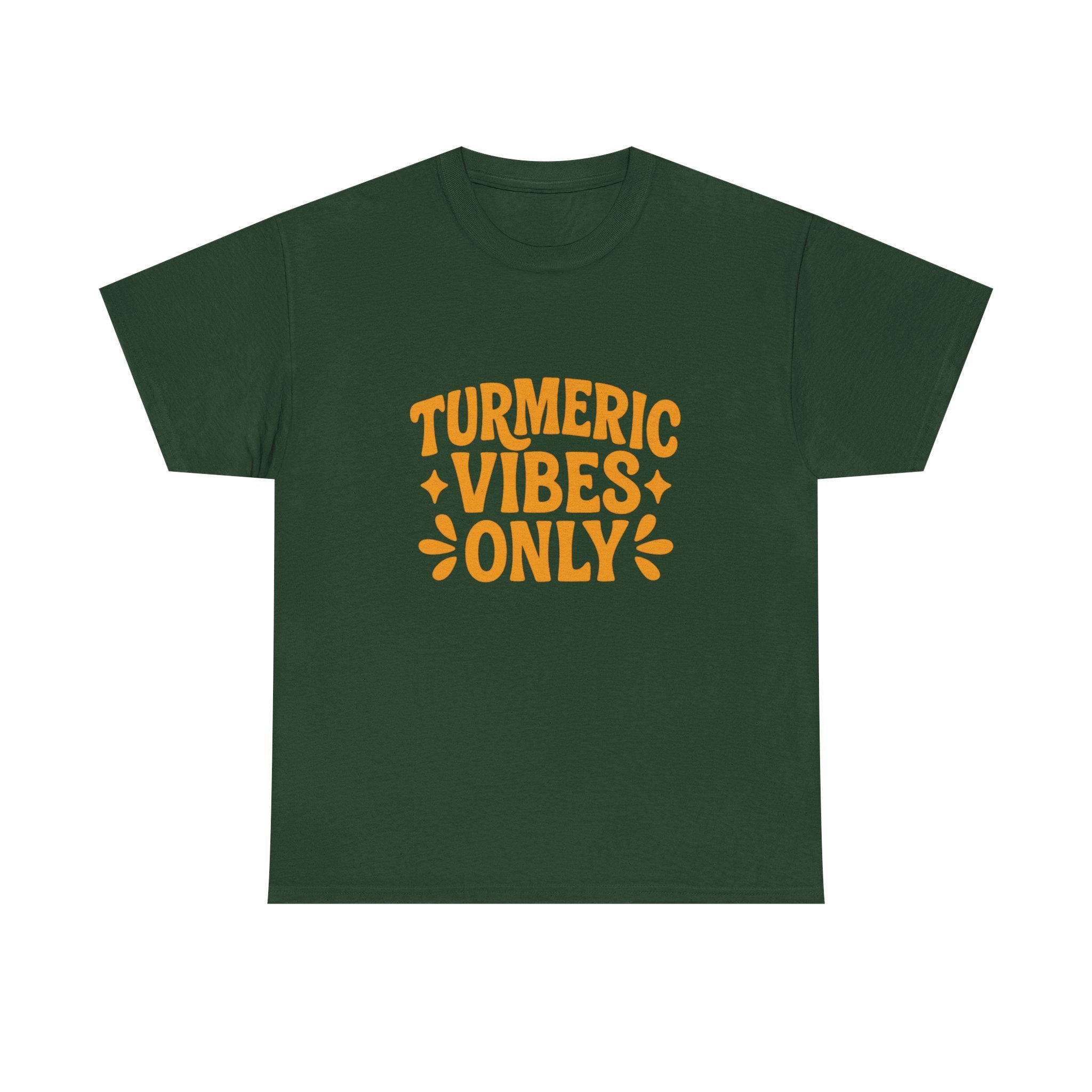 Turmeric Vibes Only Tee - Unisex Heavy Cotton Shirt for Wellness Lovers, Casual Wear, Gift for Friends, Summer Outfits, Mood-Boosting [...]