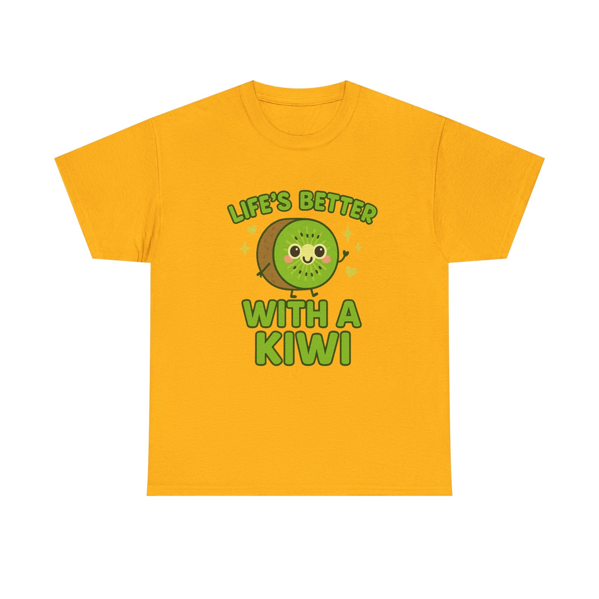 Playful Kiwi Tee - Life's Better with a Kiwi, Fun T-Shirt, Unisex Cotton Shirt, Gift for Fruit Lovers, Cute Apparel