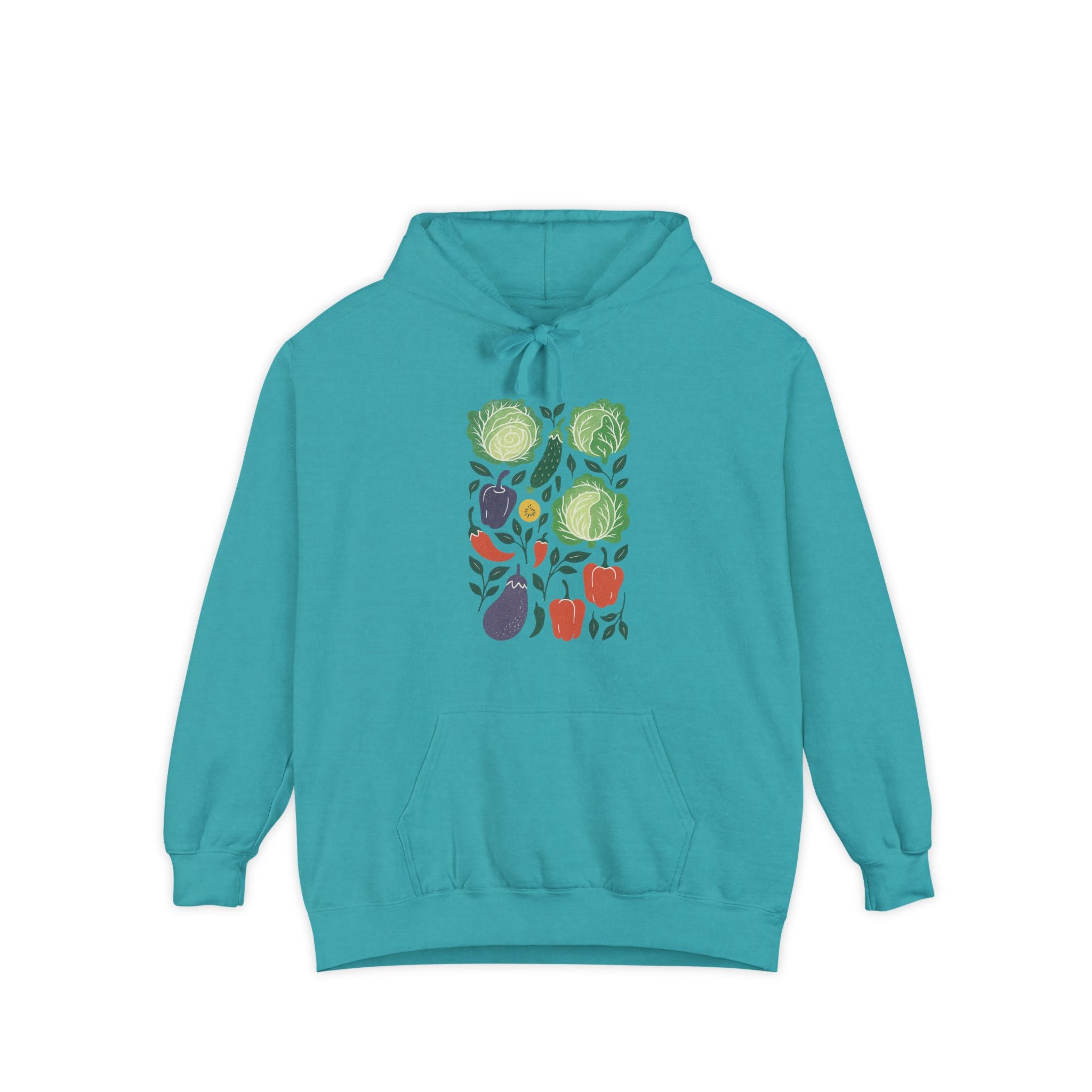 Vegetable Patch Hoodie — Organic Garden Produce Graphic Hoodie