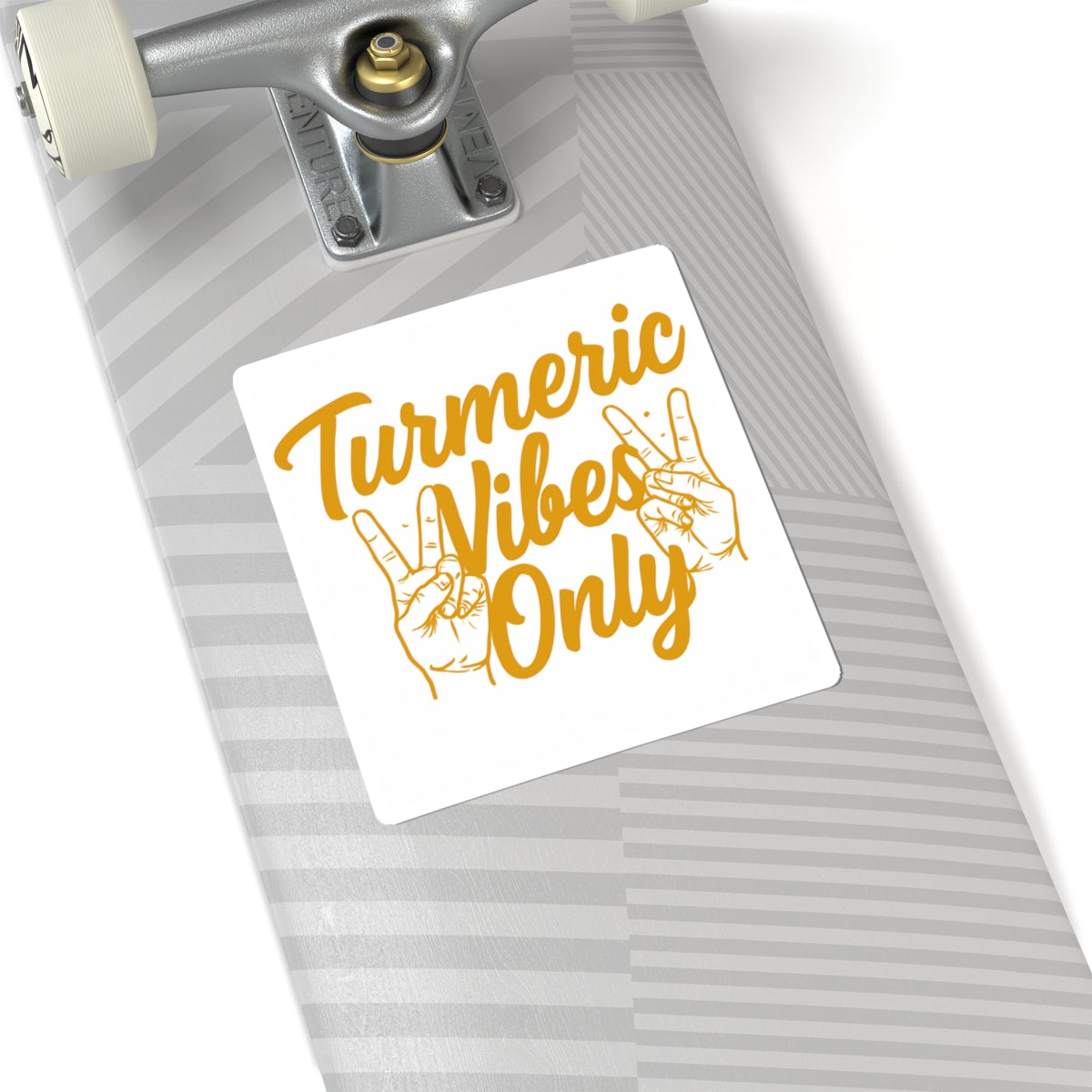 Turmeric Vibes Stickers - Positive Aesthetic Decals for Laptop, Water Bottles, Journals, DIY Crafts, Gift Ideas