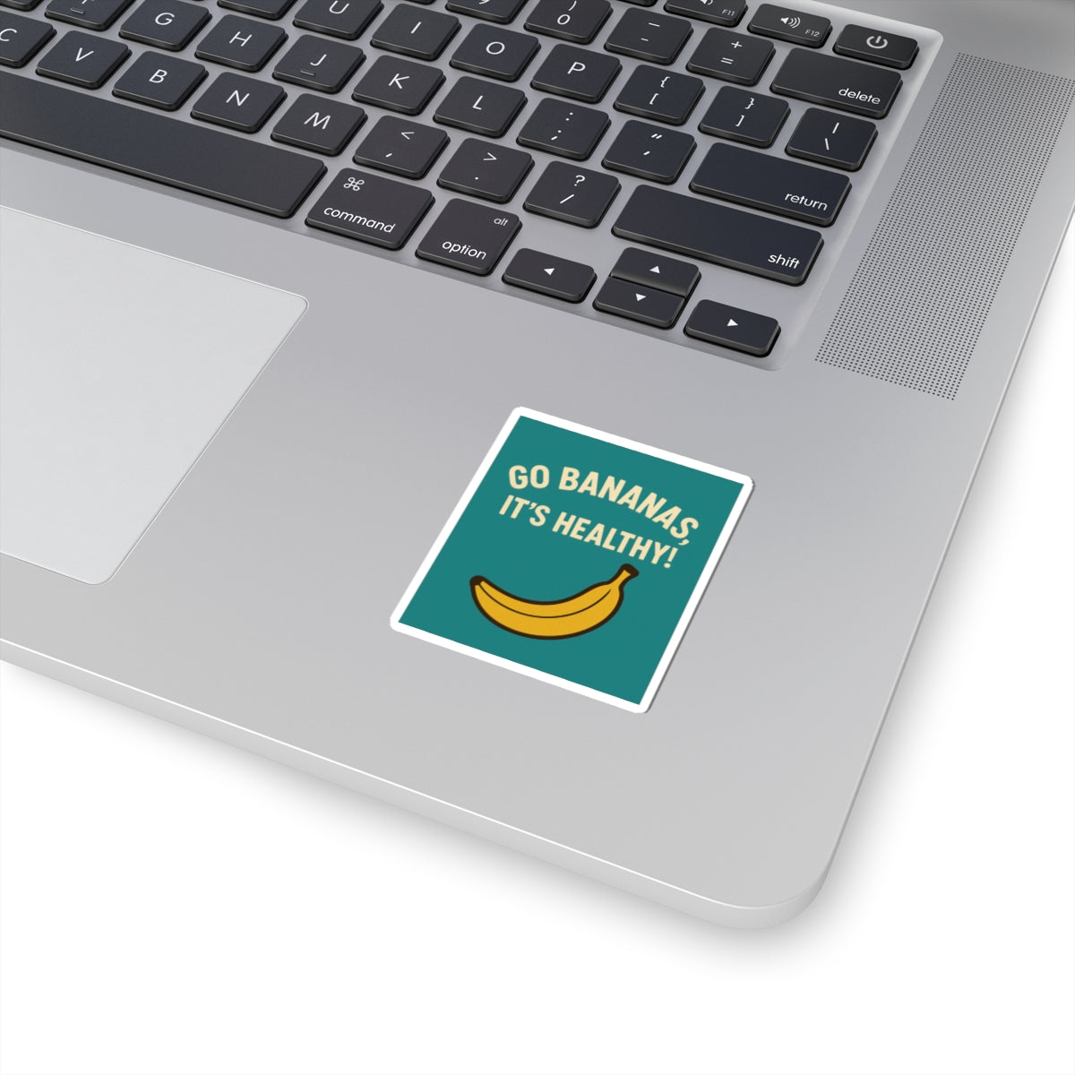 Fun Banana Stickers, Cute Go Bananas Decor, Healthy Lifestyle Vinyl, Laptop Stickers, Fruit-Themed Gifts, Whimsical Home Accessories