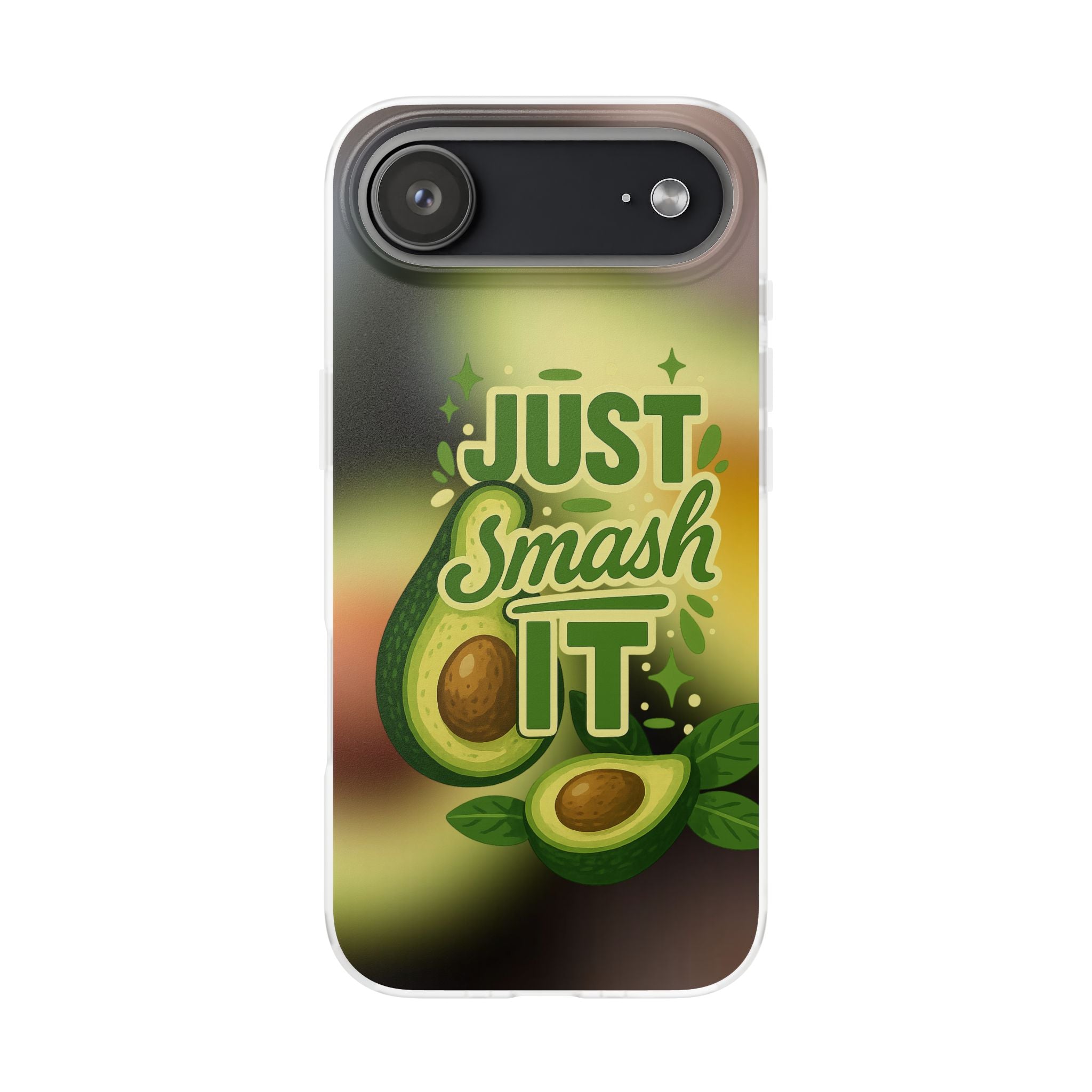 Phone Case - "Just Smash It" Avocado Design