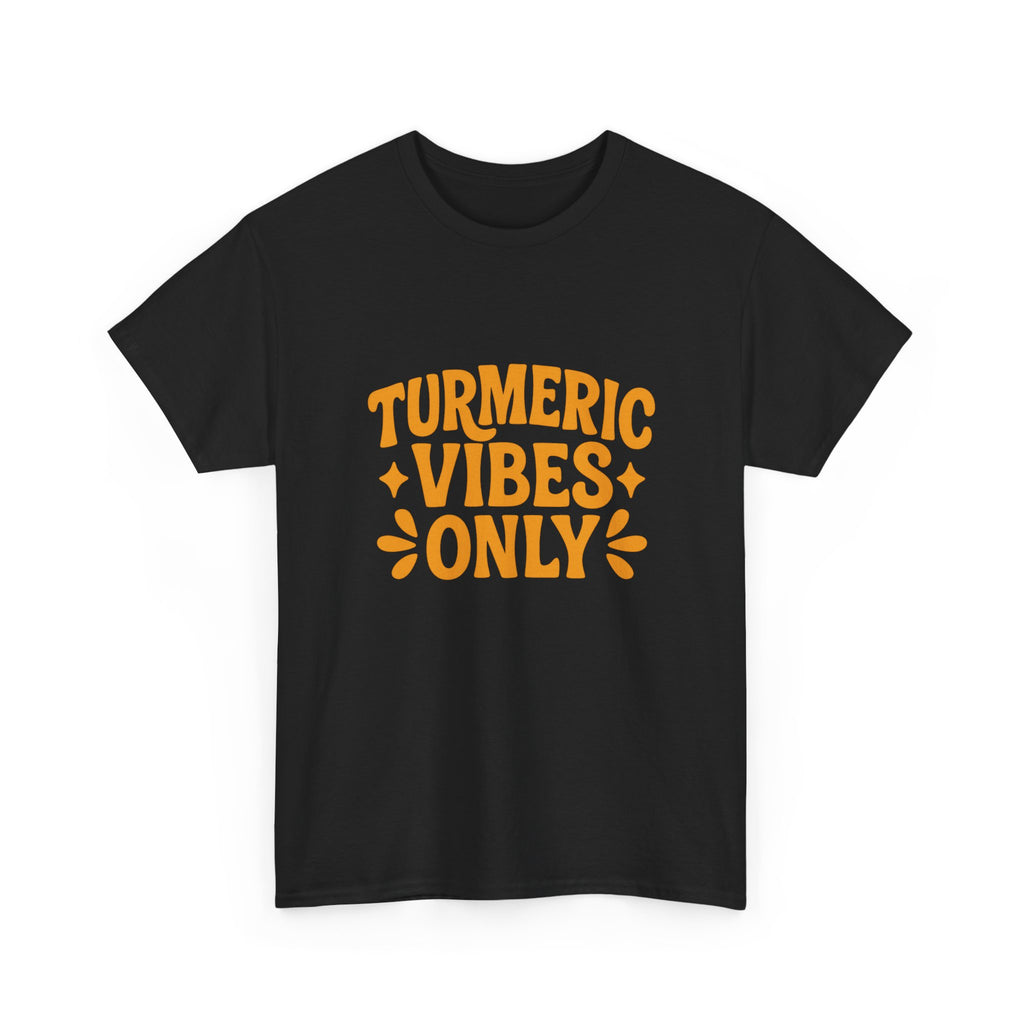 Turmeric Vibes Only Tee - Unisex Heavy Cotton Shirt for Wellness Lovers, Casual Wear, Gift for Friends, Summer Outfits, Mood-Boosting [...]