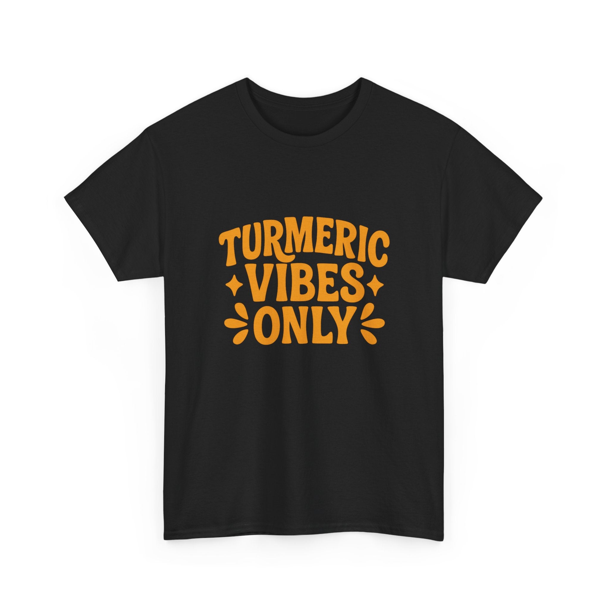Turmeric Vibes Only Tee - Unisex Heavy Cotton Shirt for Wellness Lovers, Casual Wear, Gift for Friends, Summer Outfits, Mood-Boosting [...]