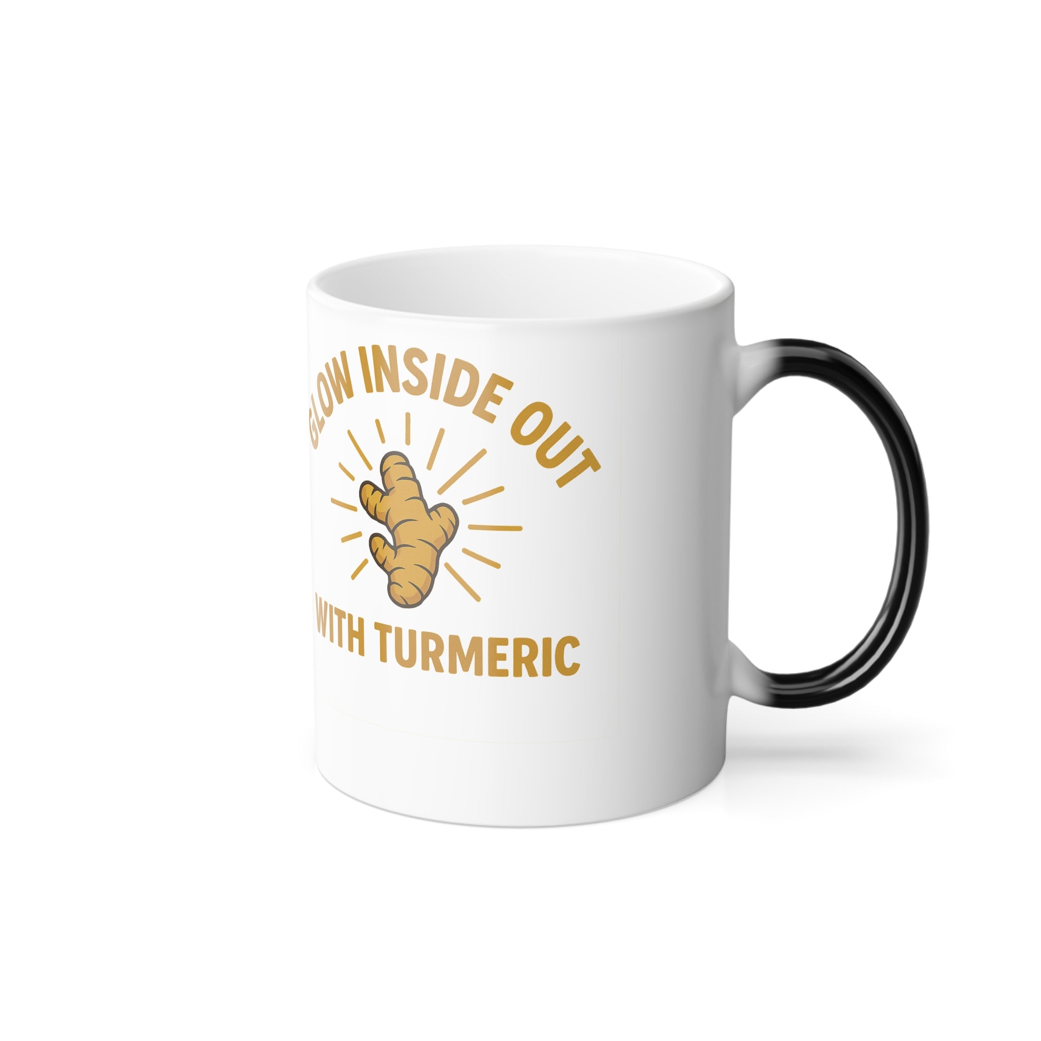 Color-Changing Mug – "Glow Inside Out with Turmeric" 11oz