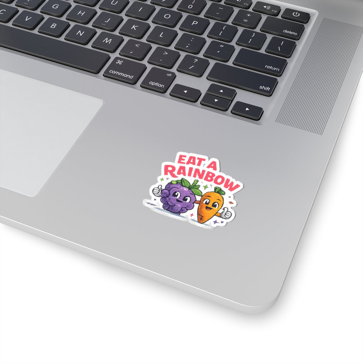 Sticker — "Eat a Rainbow" Cute Fruit & Veggie Kiss-Cut Sticker