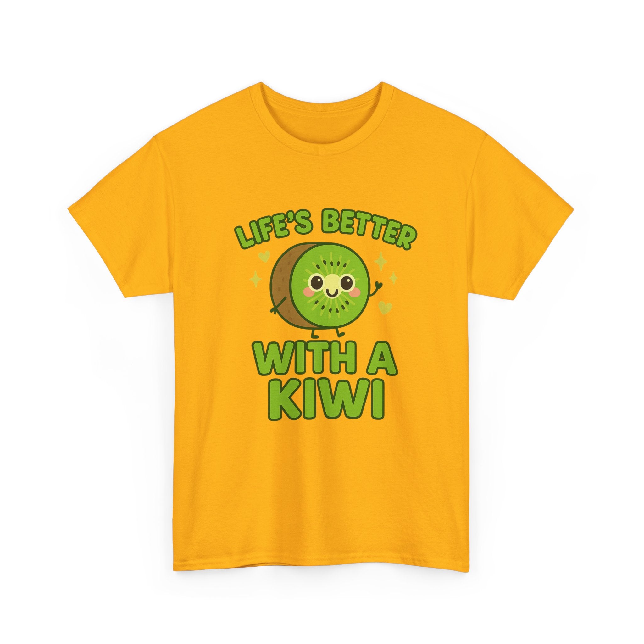 Playful Kiwi Tee - Life's Better with a Kiwi, Fun T-Shirt, Unisex Cotton Shirt, Gift for Fruit Lovers, Cute Apparel