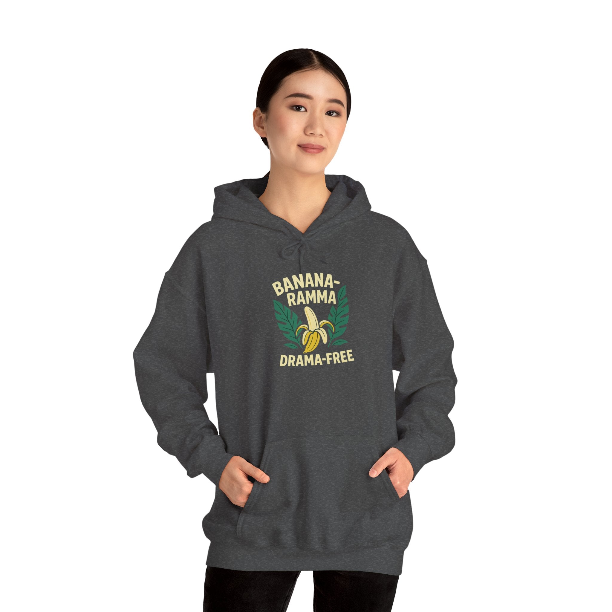 Banana Vibes Unisex Hooded Sweatshirt | Cozy Gift for Fruit Lovers, Casual Wear, Unique Style, Fun Fashion, Summer Outings