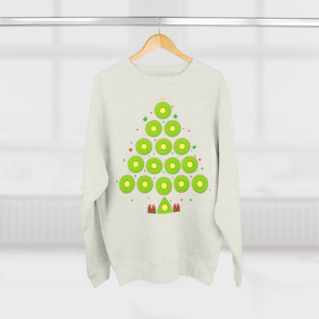 Avocado Christmas Tree Sweatshirt — Festive Holiday Crewneck