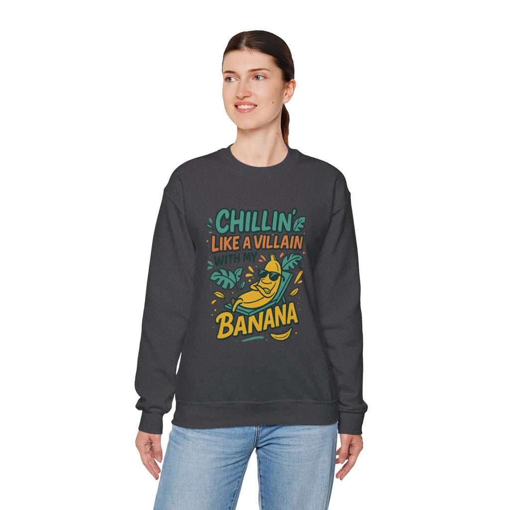 Chillin' Like a Villain Banana Sweatshirt