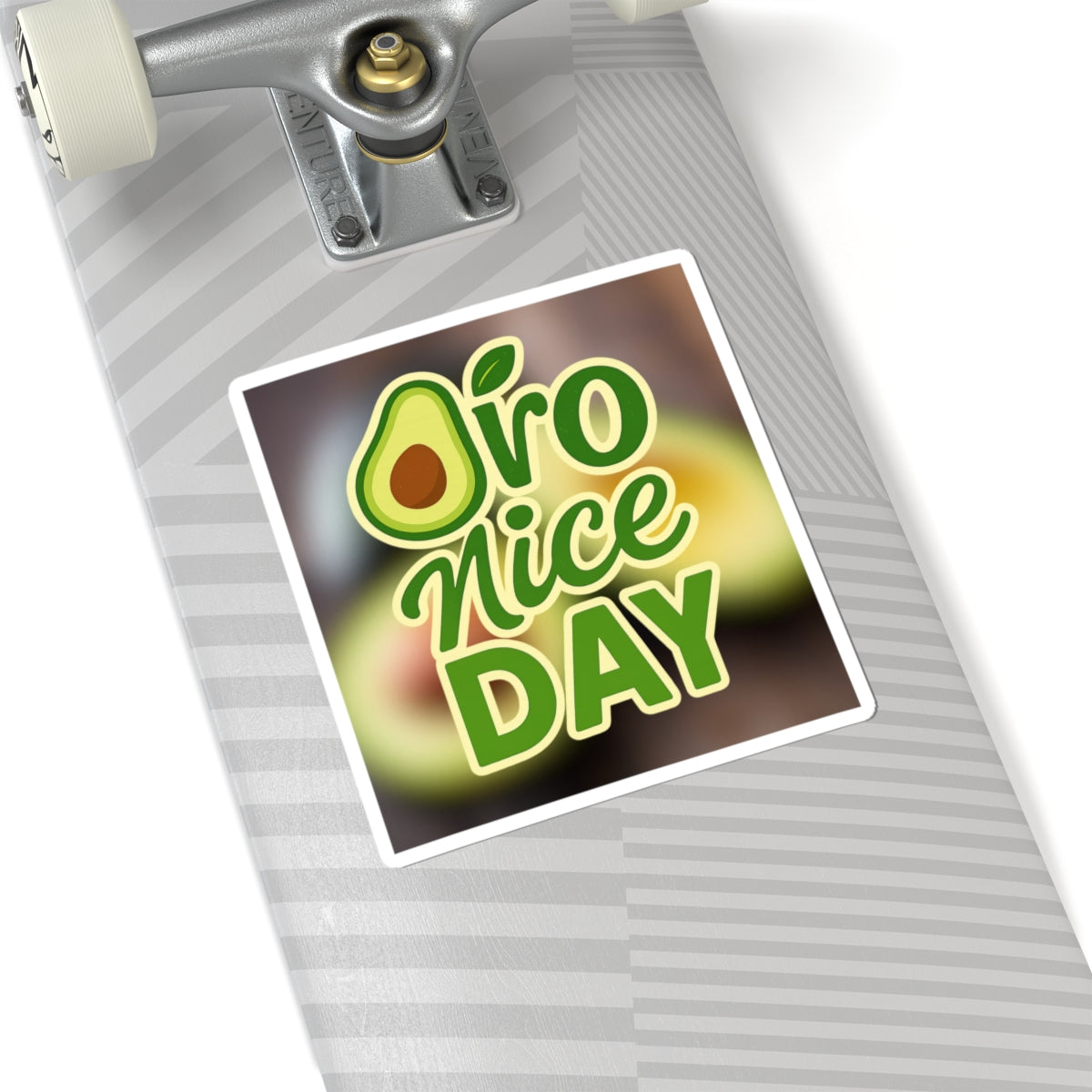 Avocado Kiss-Cut Stickers - Fun Decor for Laptops, Water Bottles, Journals, Gifts for Food Lovers, Cute Home/Office Accessories