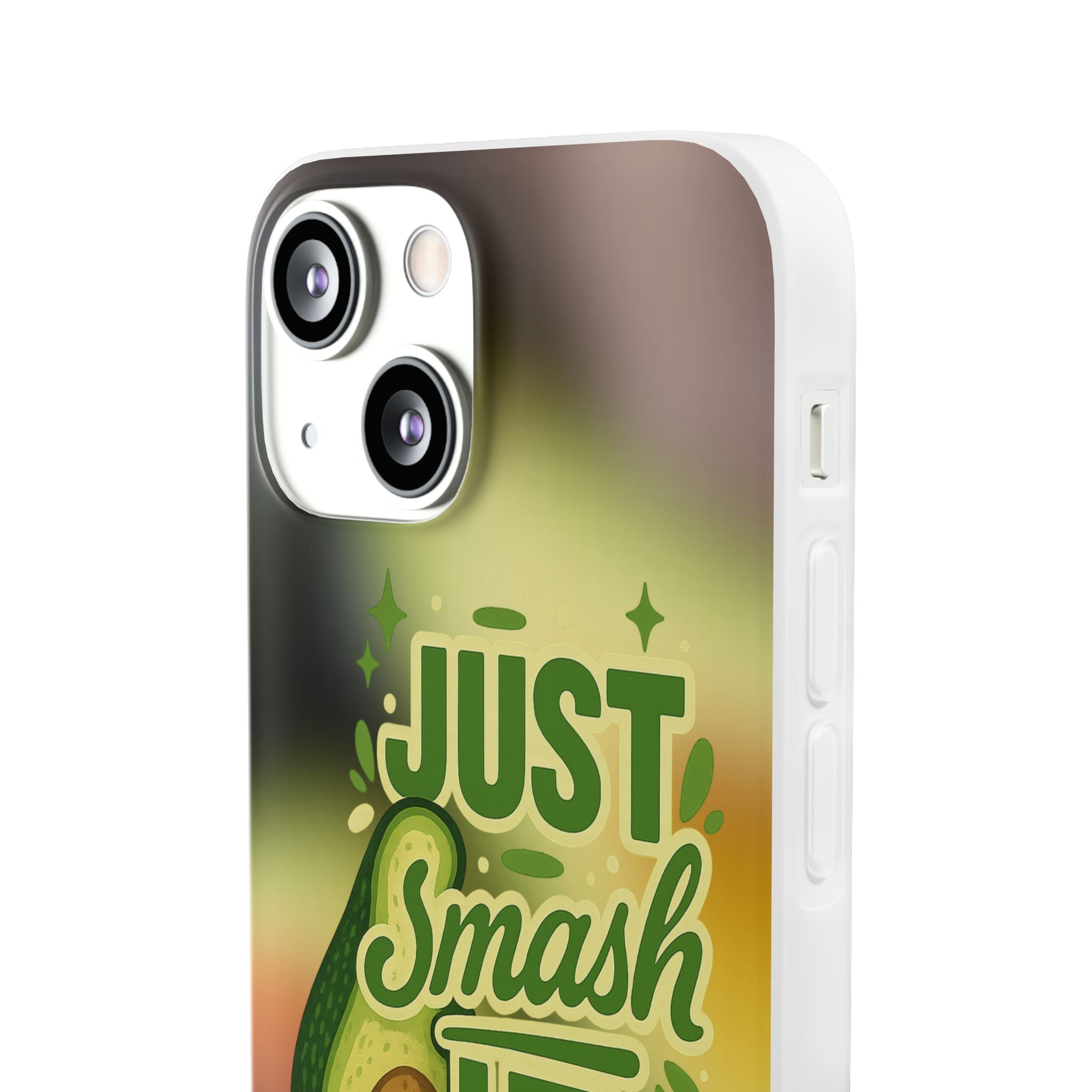 Phone Case - "Just Smash It" Avocado Design