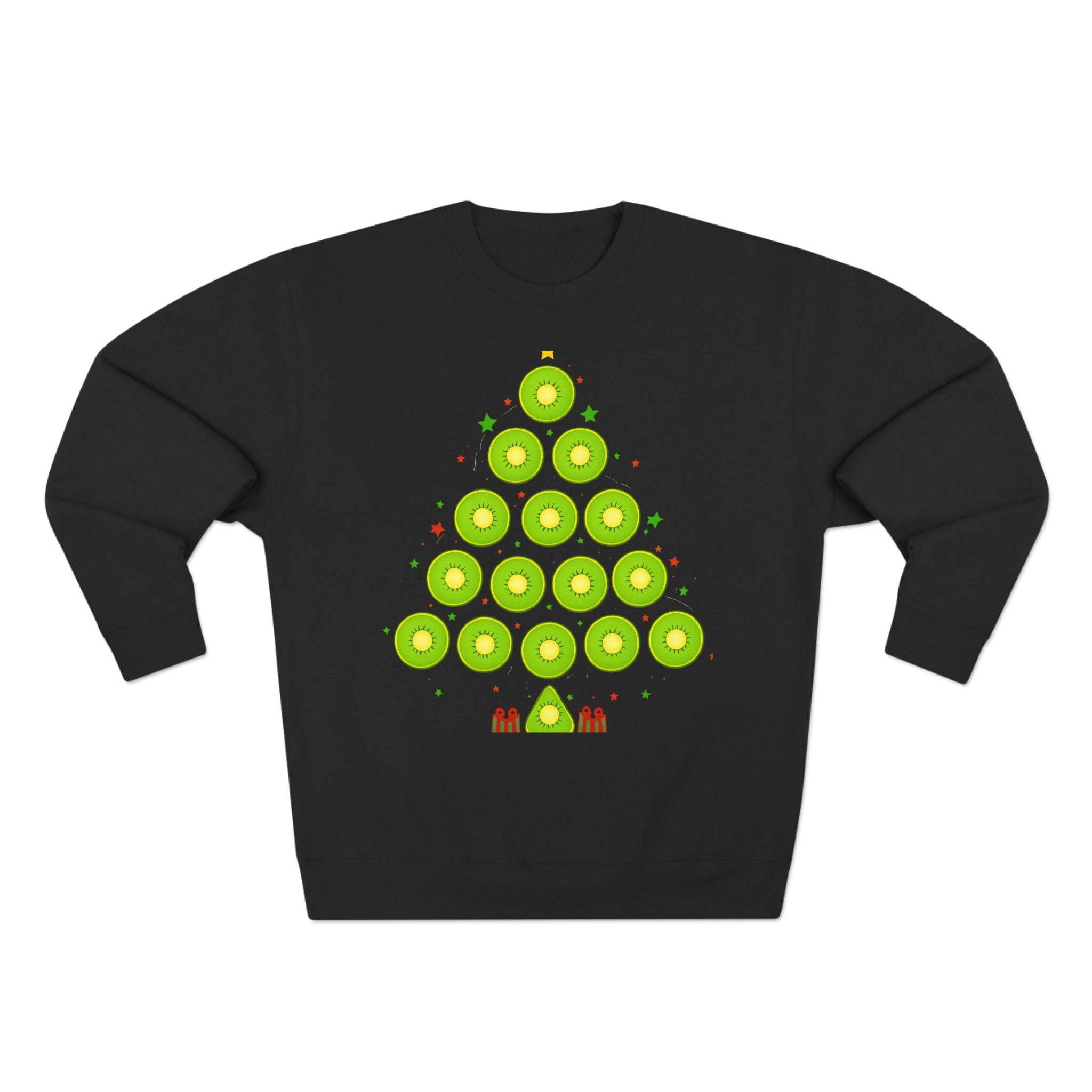 Avocado Christmas Tree Sweatshirt — Festive Holiday Crewneck