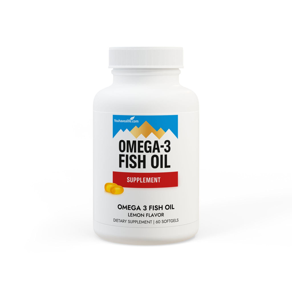 Omega 3 Fish Oil Supplement (60 Softgels)