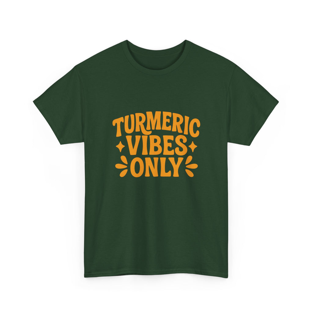 Turmeric Vibes Only Tee - Unisex Heavy Cotton Shirt for Wellness Lovers, Casual Wear, Gift for Friends, Summer Outfits, Mood-Boosting [...]