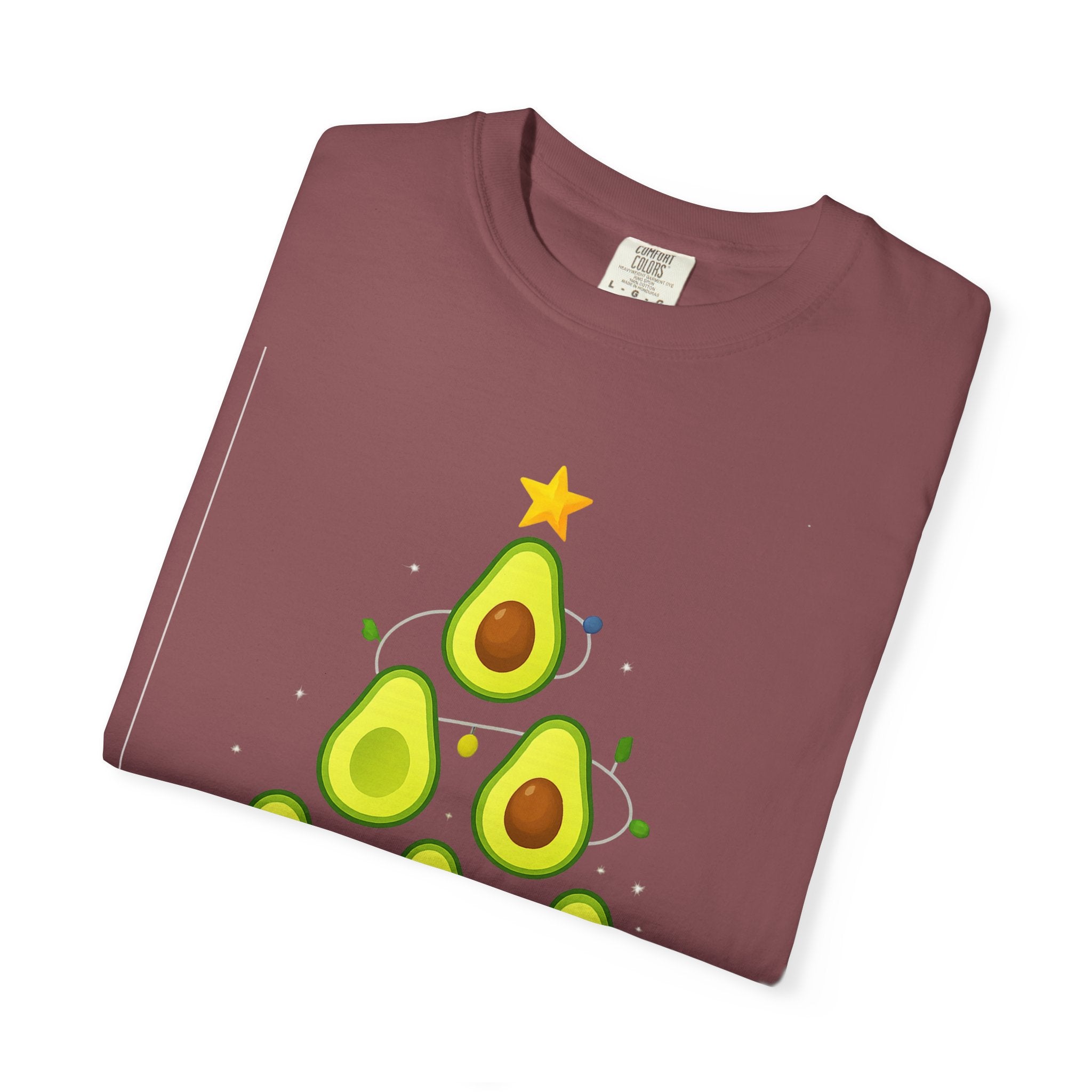 Avocado Christmas Tree T-Shirt — Funny Holiday Avocado Tee