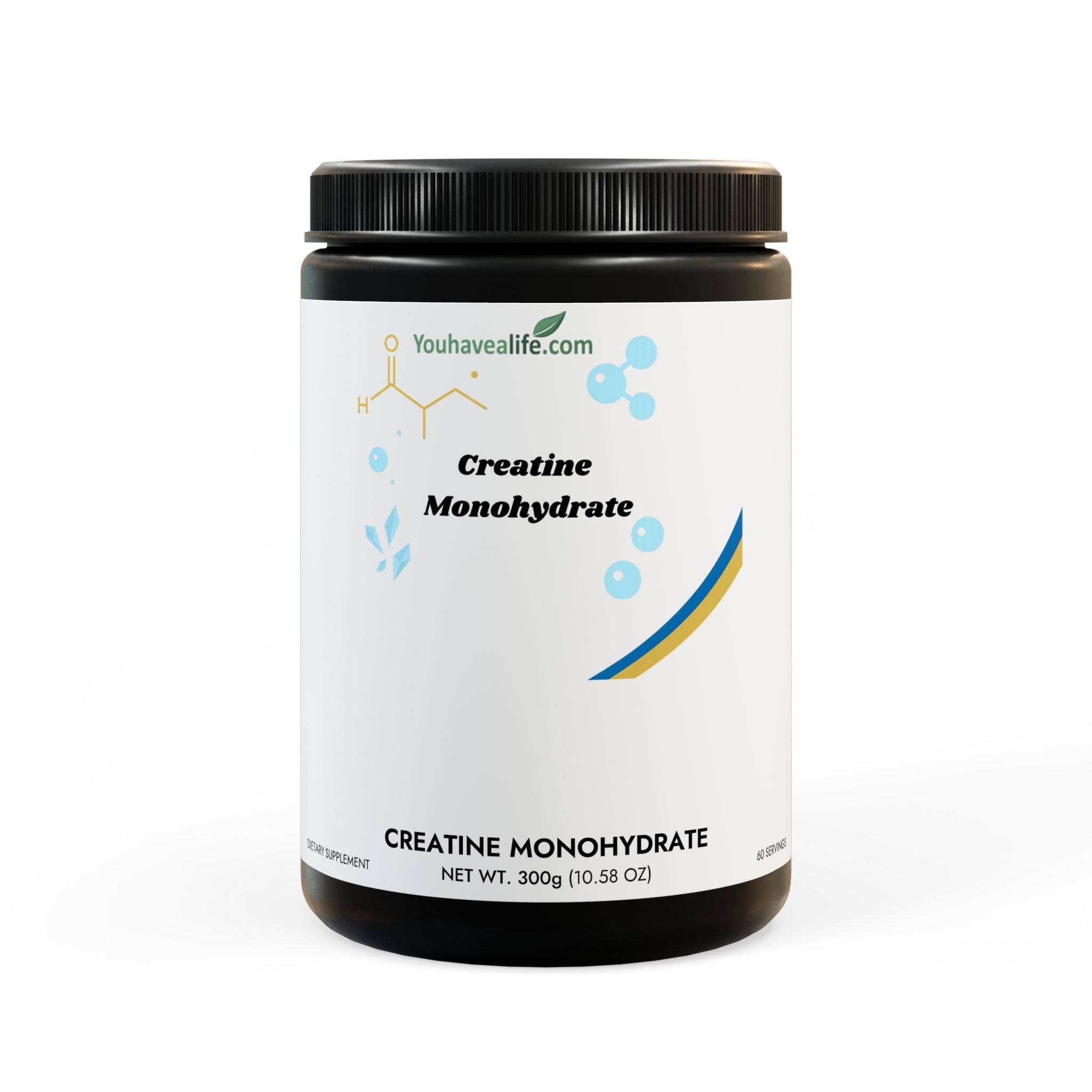 Creatine Monohydrate Supplement (300g, 10.58oz)