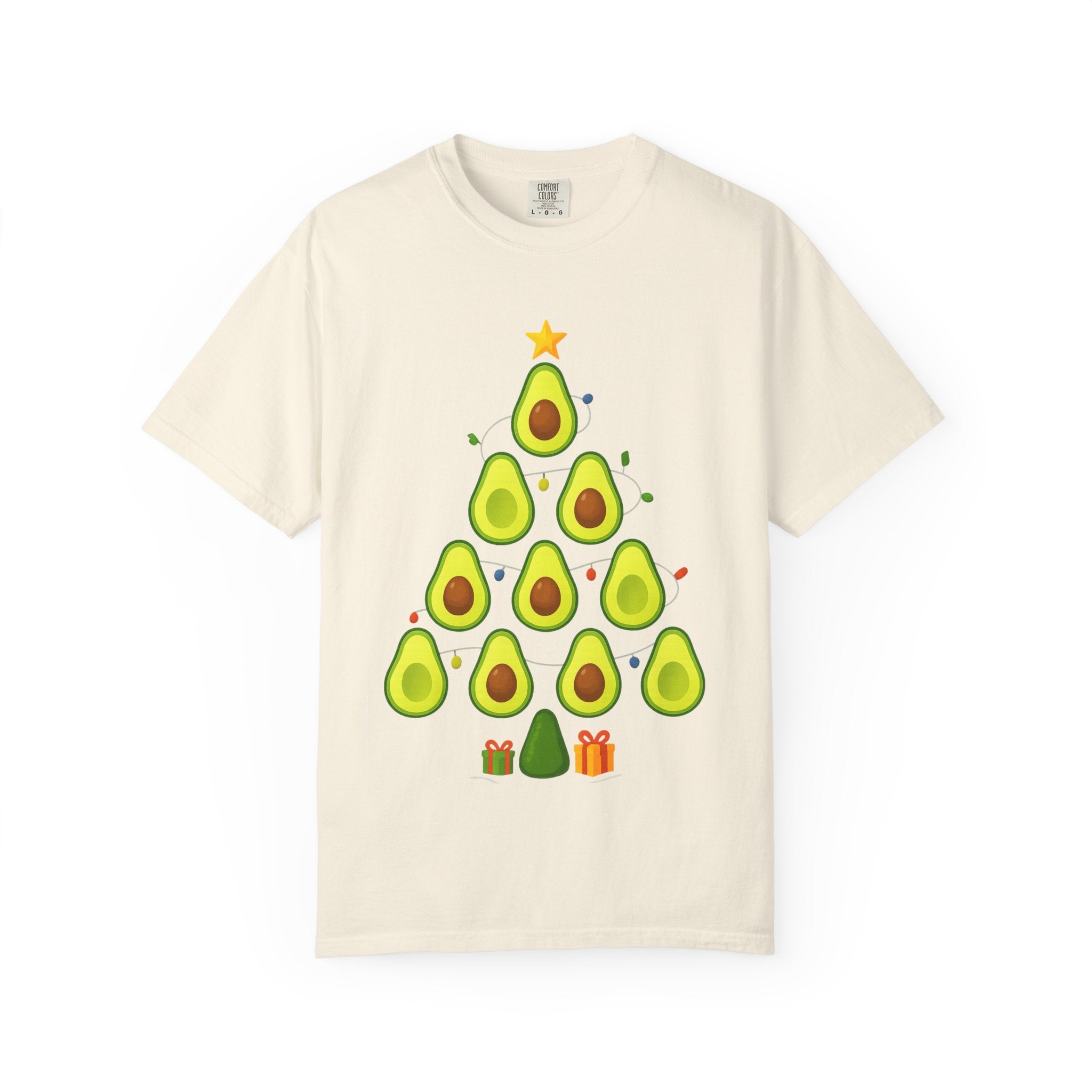 Avocado Christmas Tree T-Shirt — Funny Holiday Avocado Tee