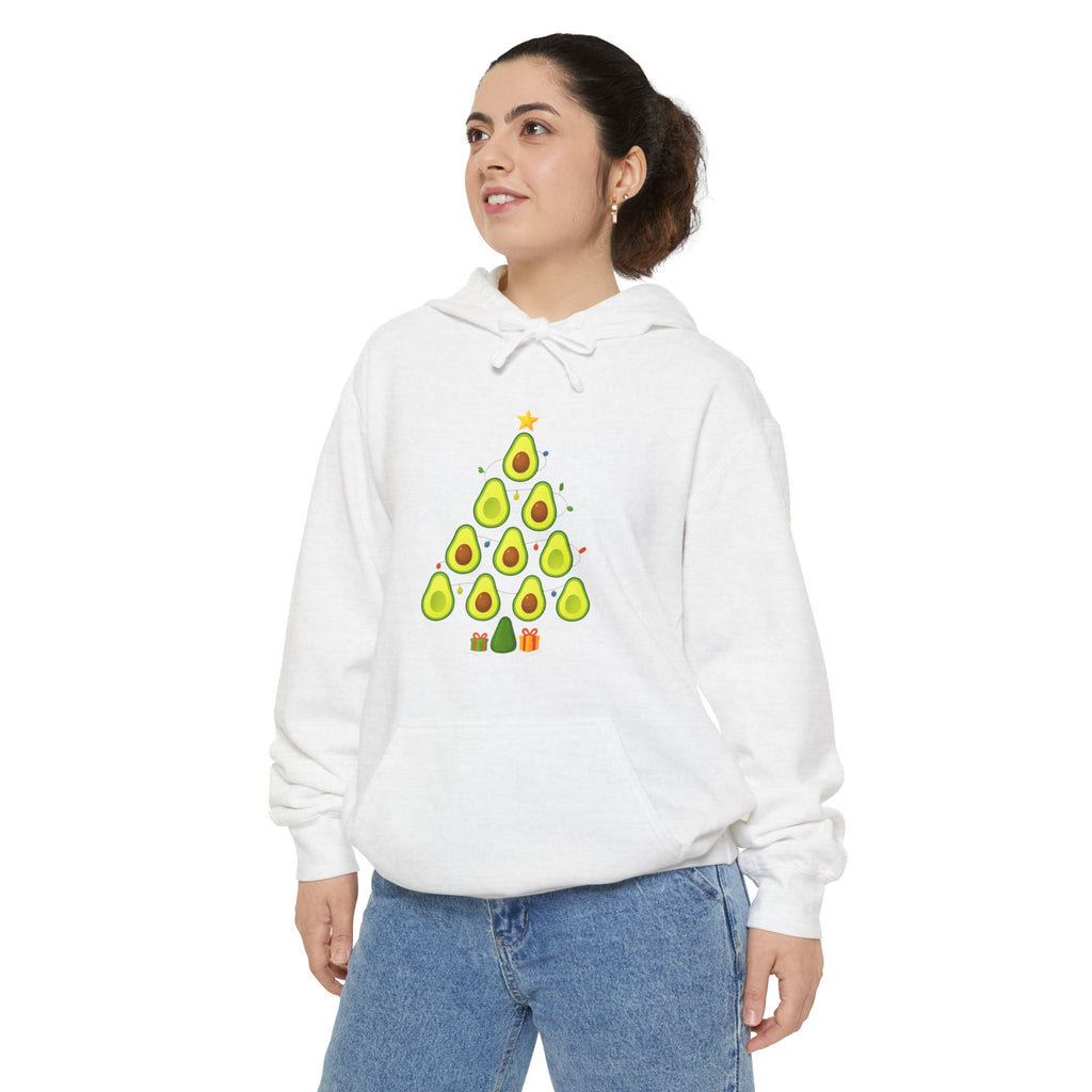 Avocado Christmas Tree Hoodie — Cute Holiday Avocado Tree Sweatshirt