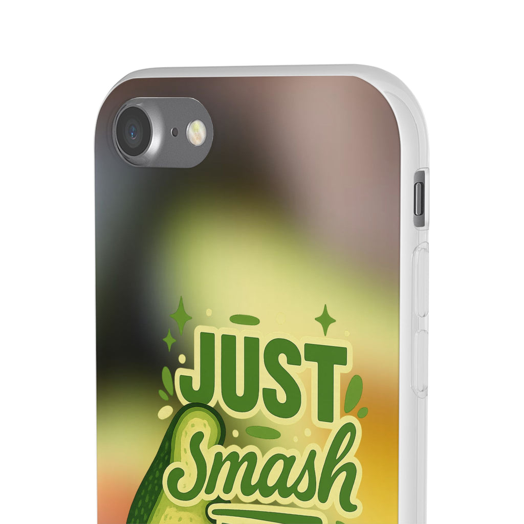 Phone Case - "Just Smash It" Avocado Design