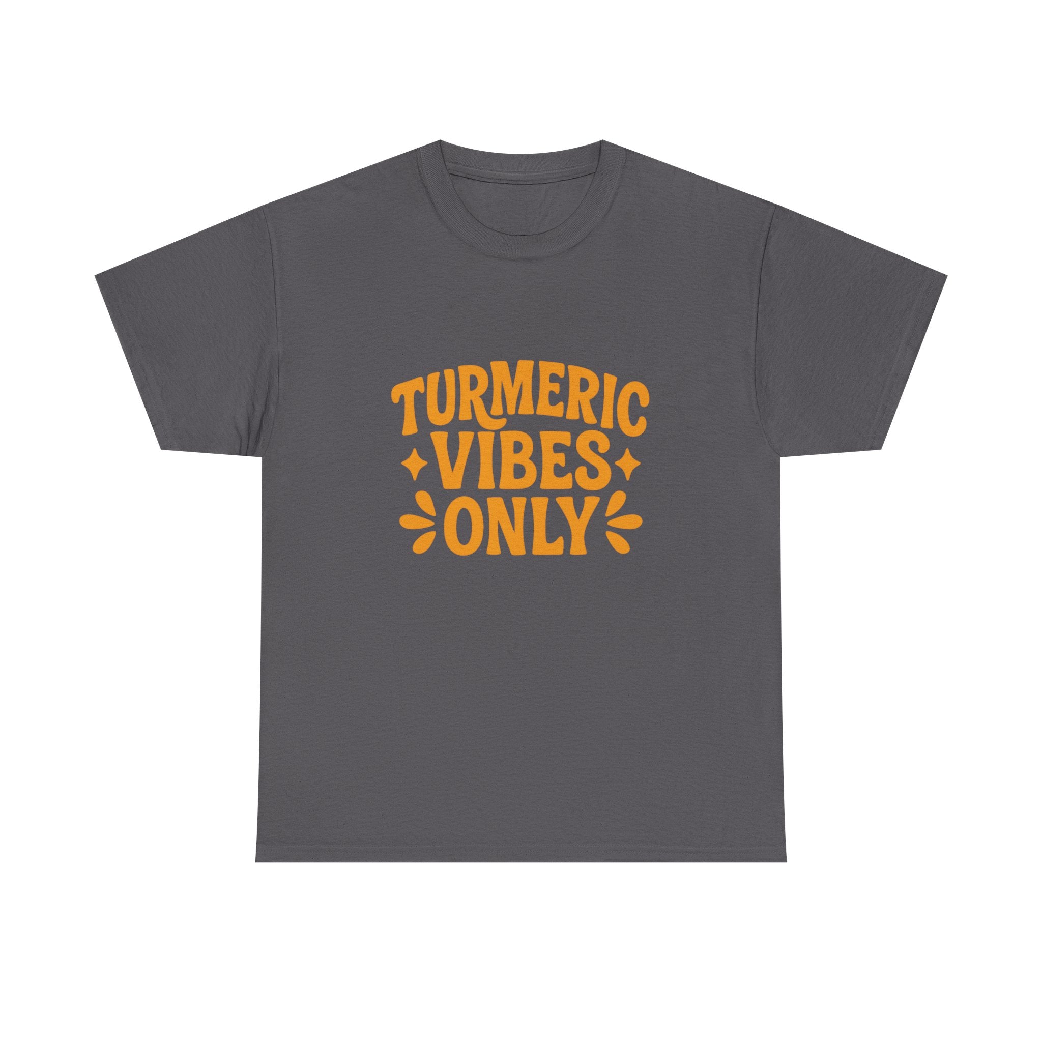 Turmeric Vibes Only Tee - Unisex Heavy Cotton Shirt for Wellness Lovers, Casual Wear, Gift for Friends, Summer Outfits, Mood-Boosting [...]