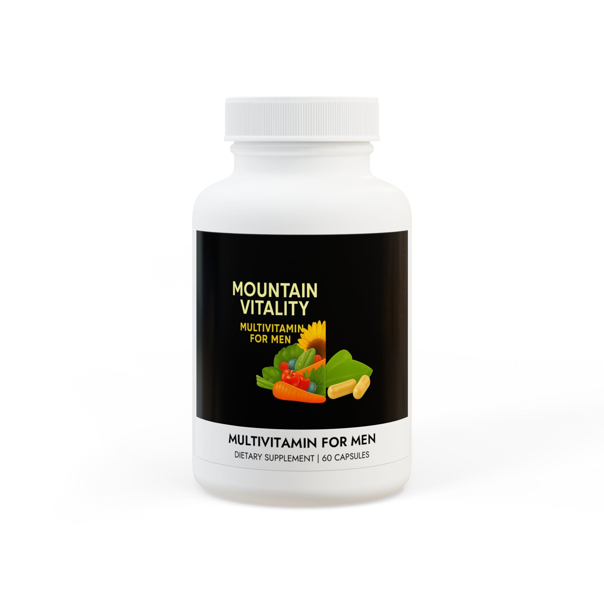 Multivitamin for Men Supplement (60 Capsules)