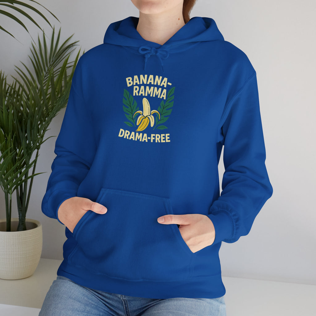 Banana Vibes Unisex Hooded Sweatshirt | Cozy Gift for Fruit Lovers, Casual Wear, Unique Style, Fun Fashion, Summer Outings