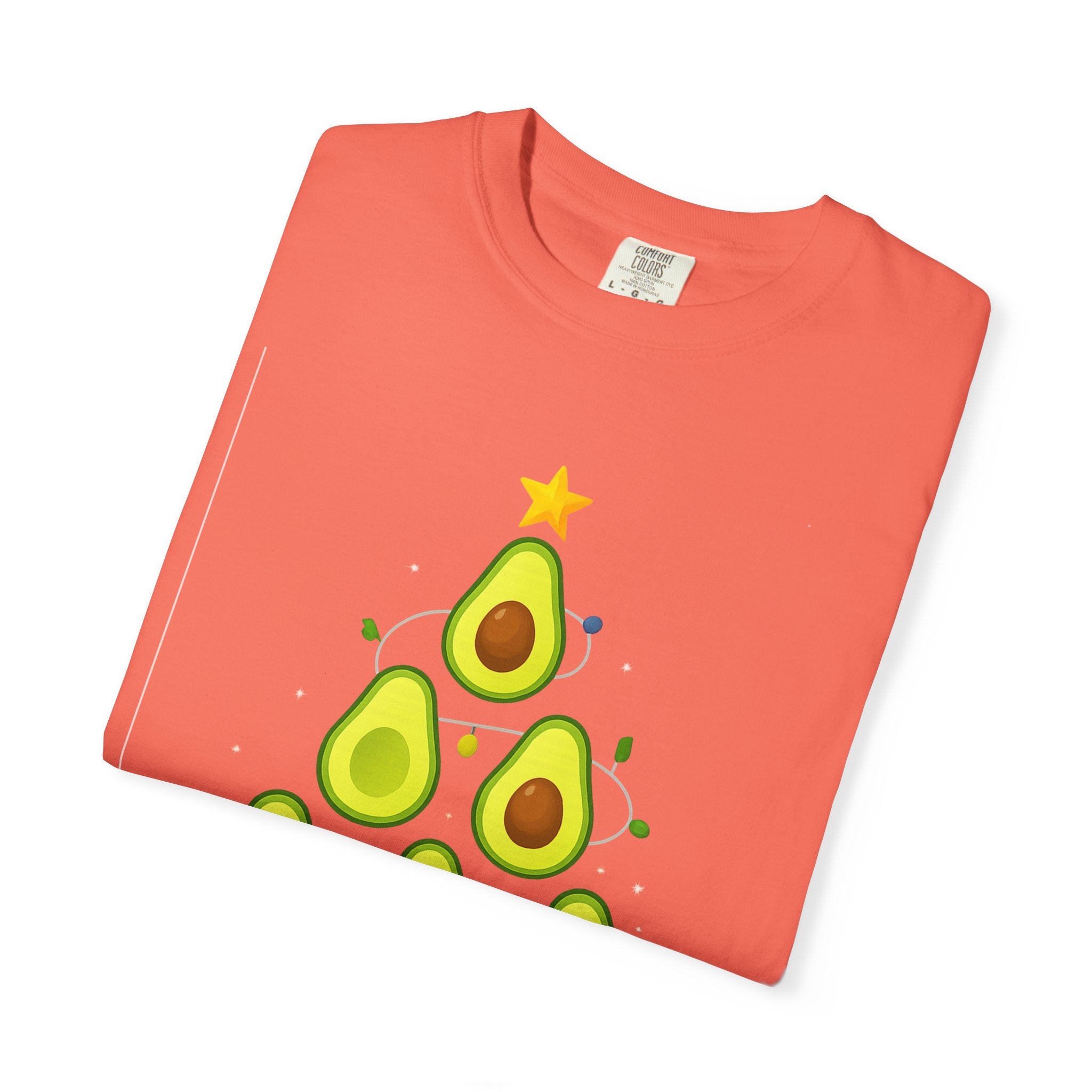 Avocado Christmas Tree T-Shirt — Funny Holiday Avocado Tee
