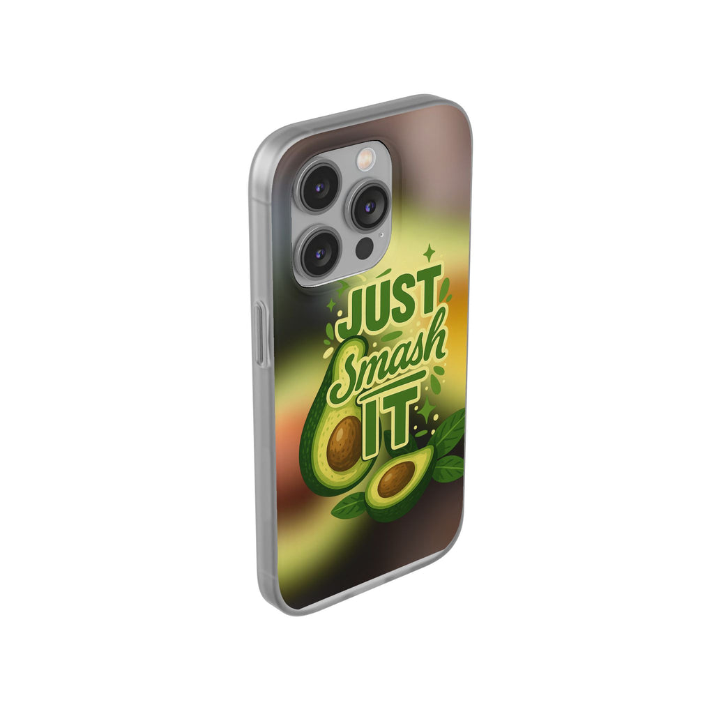 Phone Case - "Just Smash It" Avocado Design