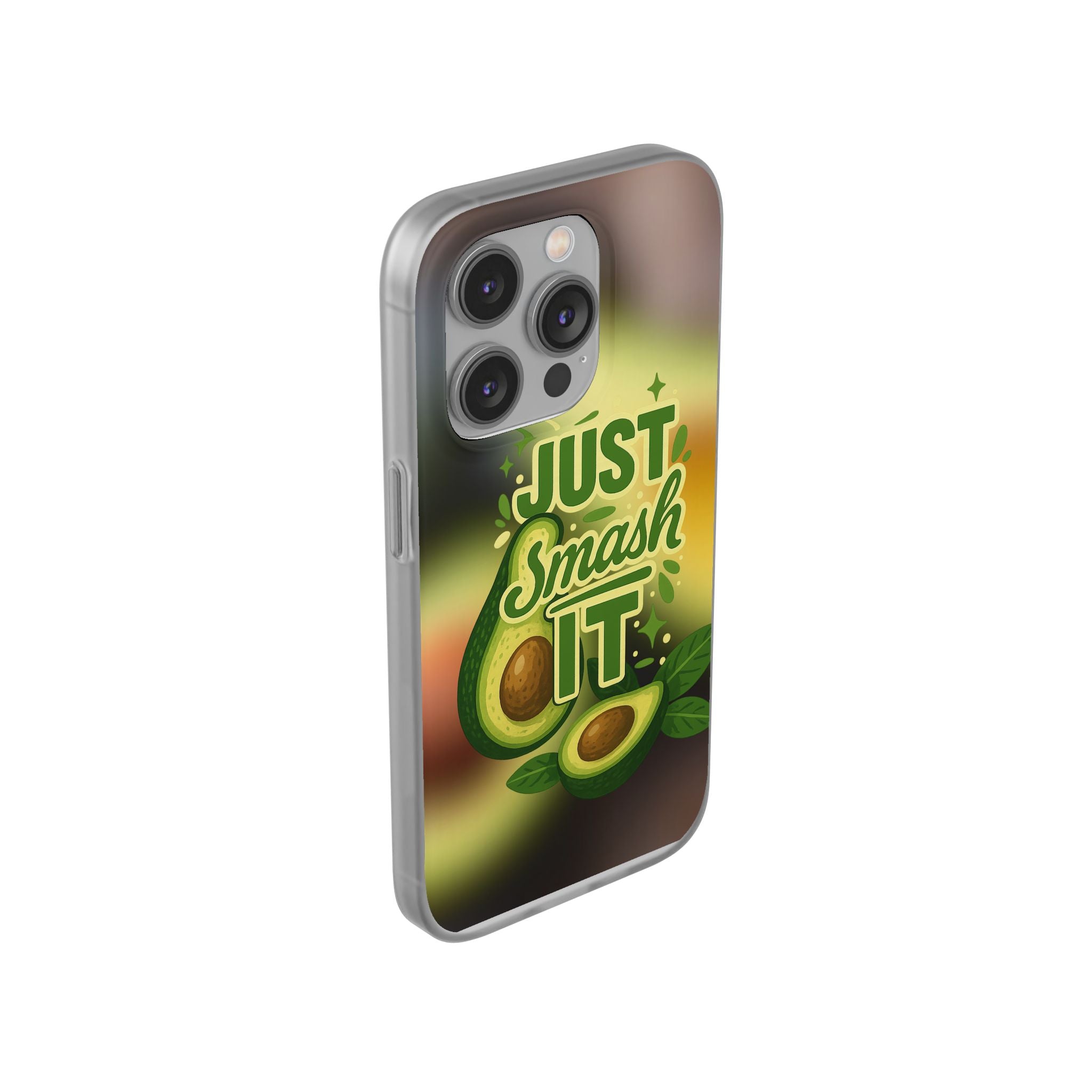 Phone Case - "Just Smash It" Avocado Design