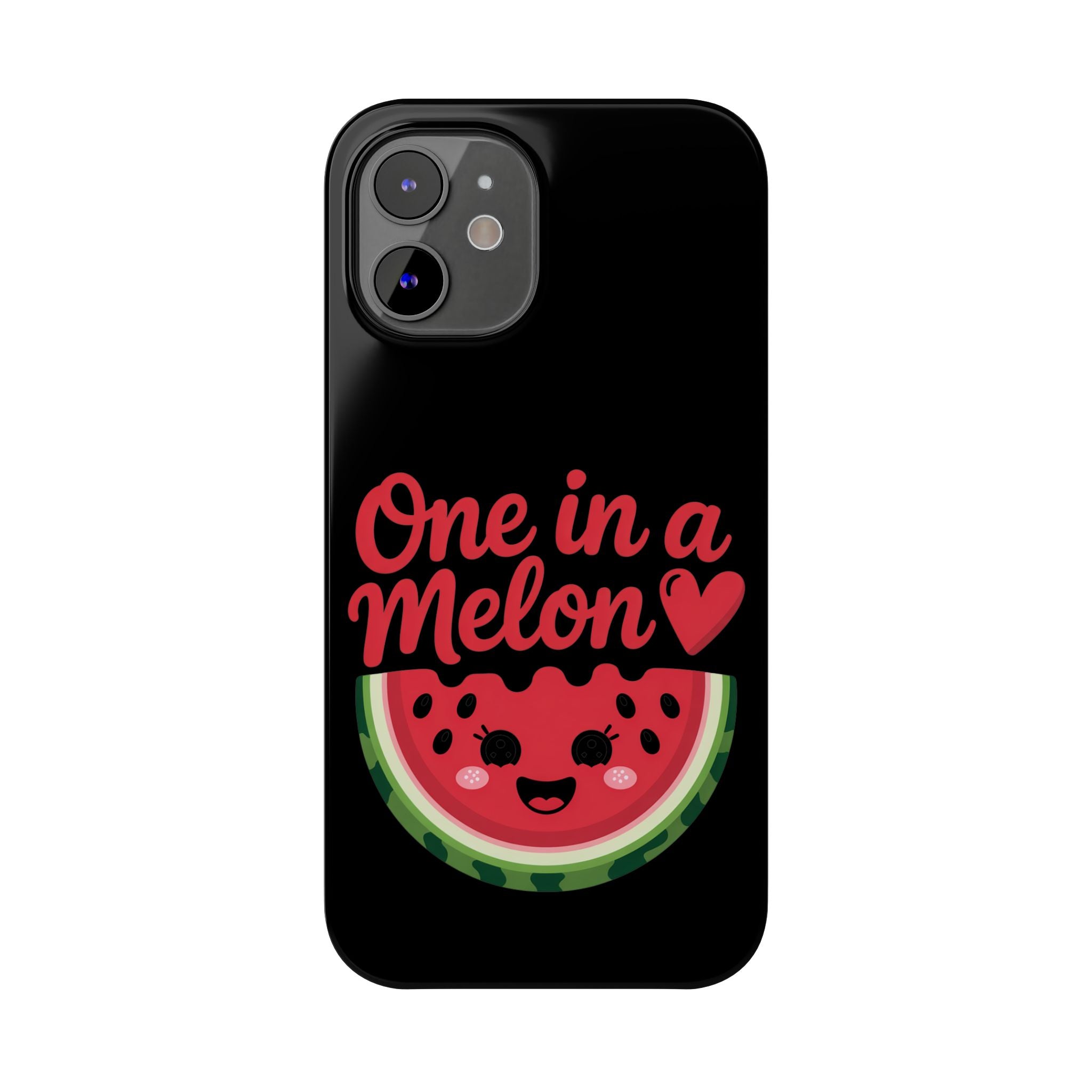 One in a Melon Phone Case — Cute Watermelon Graphic Slim Case