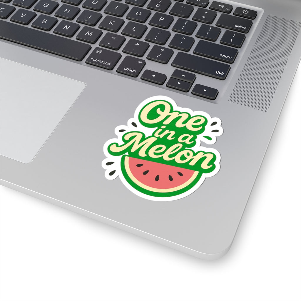 Vibrant Watermelon Kiss-Cut Stickers | Fun Decor for Laptops, Journals, Water Bottles, Gifts for Fruit Lovers, Summer Vibes