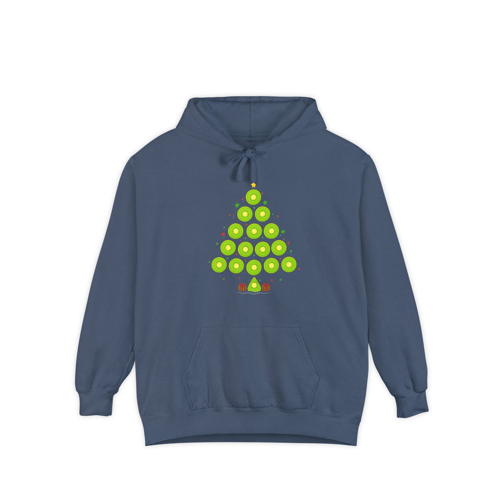 Christmas Ornament Tree Hoodie — Green Bauble Holiday Sweatshirt