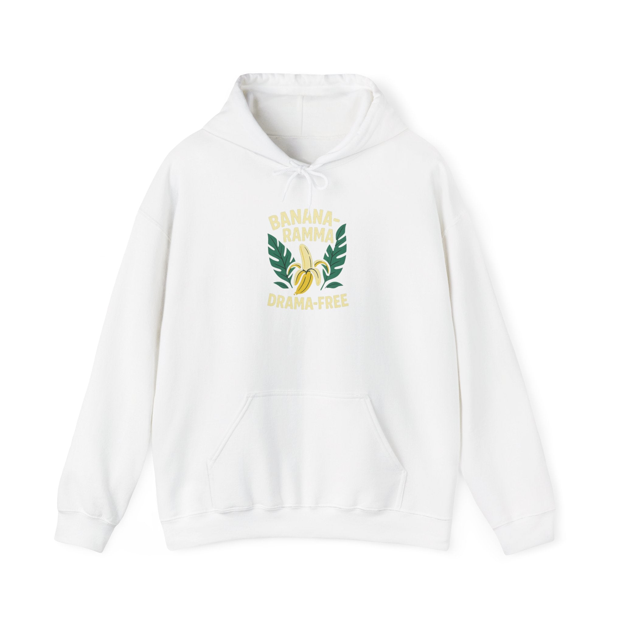 Banana Vibes Unisex Hooded Sweatshirt | Cozy Gift for Fruit Lovers, Casual Wear, Unique Style, Fun Fashion, Summer Outings
