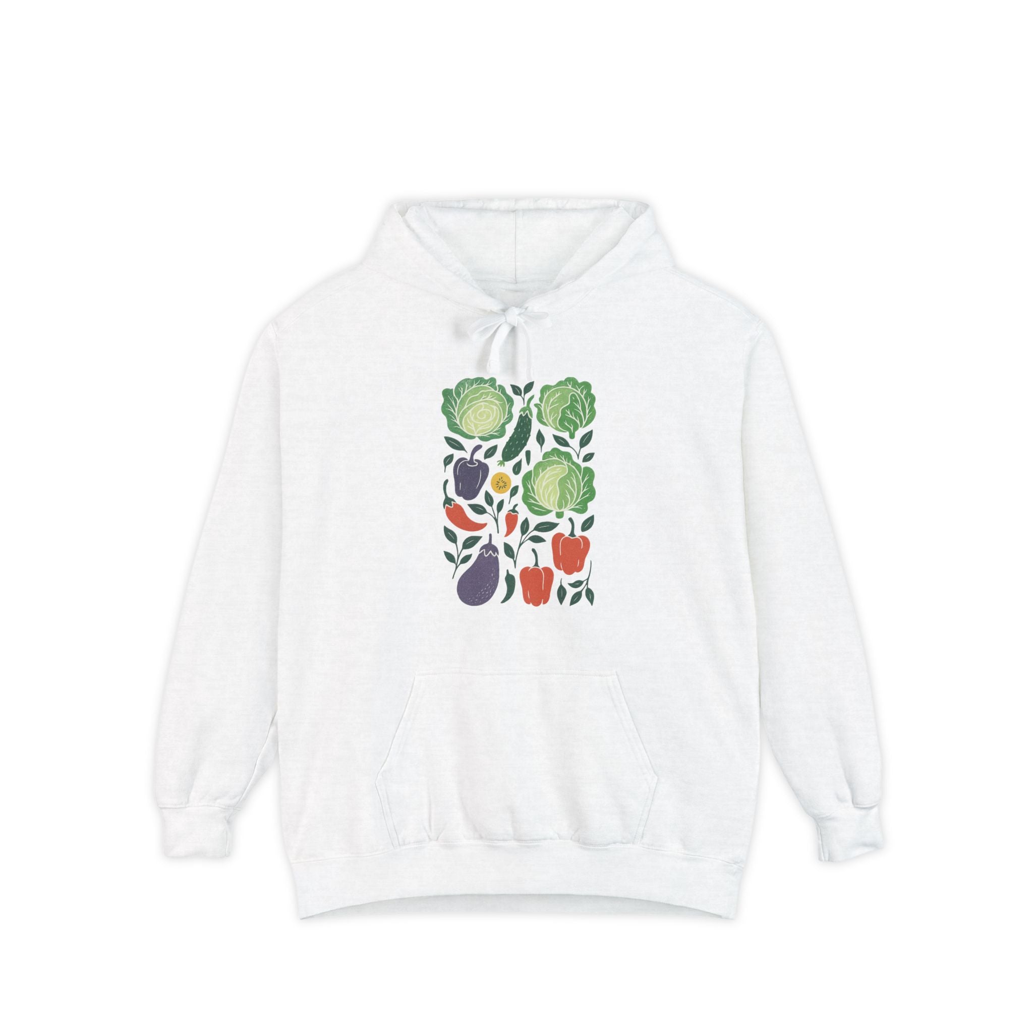 Vegetable Patch Hoodie — Organic Garden Produce Graphic Hoodie