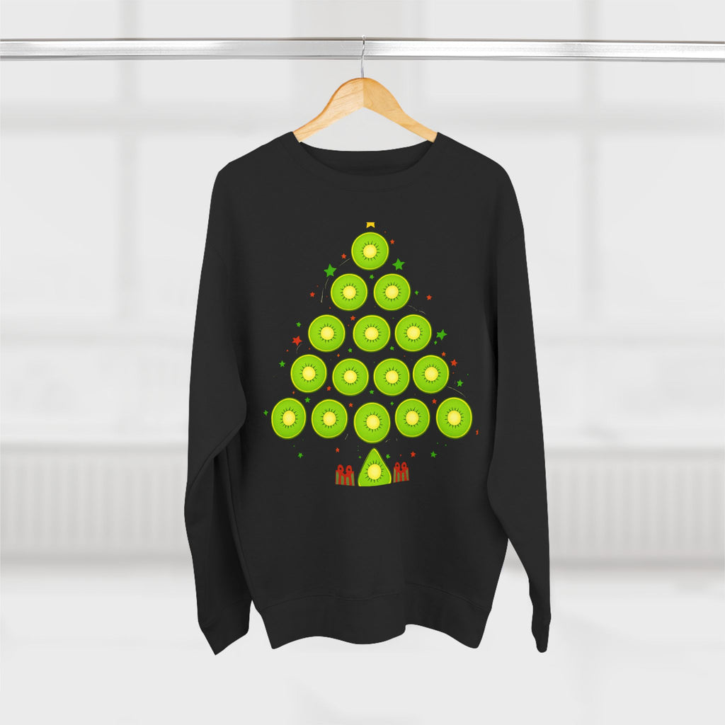 Avocado Christmas Tree Sweatshirt — Festive Holiday Crewneck