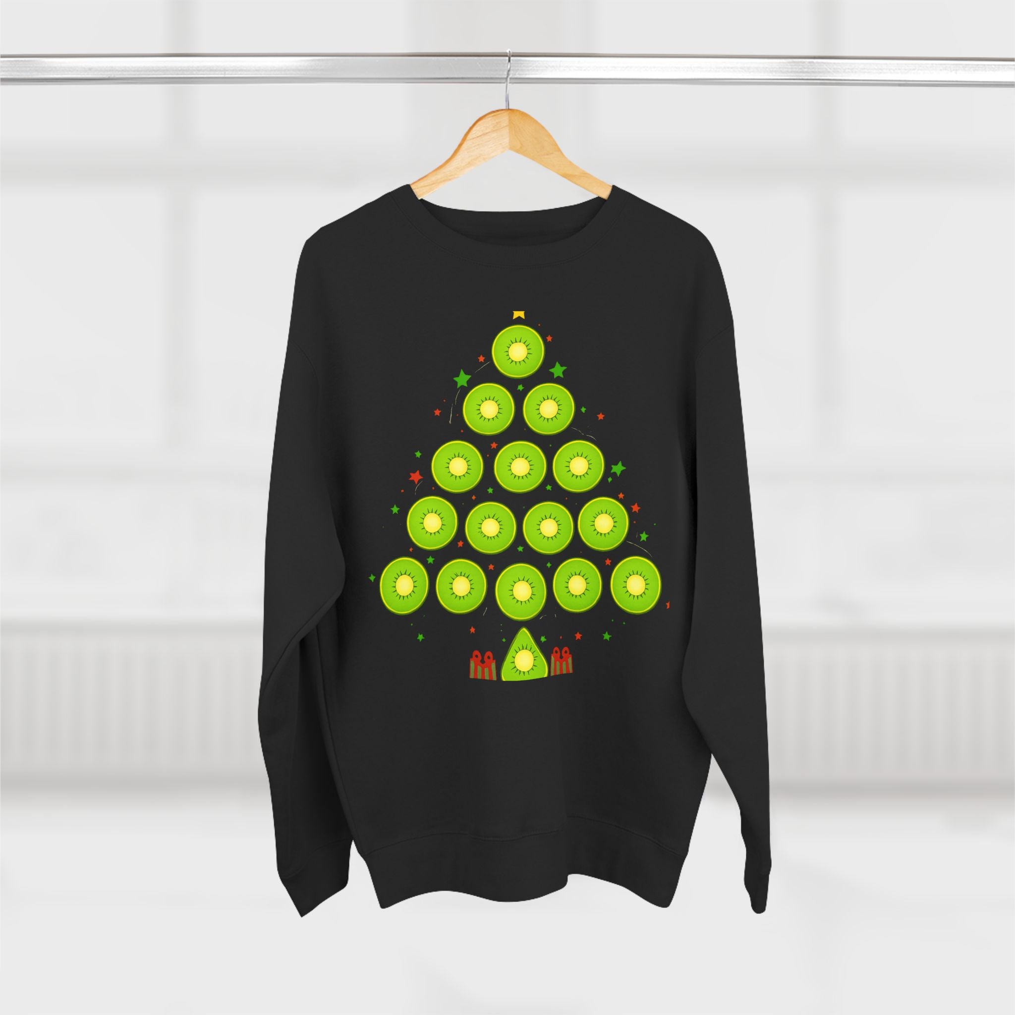 Avocado Christmas Tree Sweatshirt — Festive Holiday Crewneck