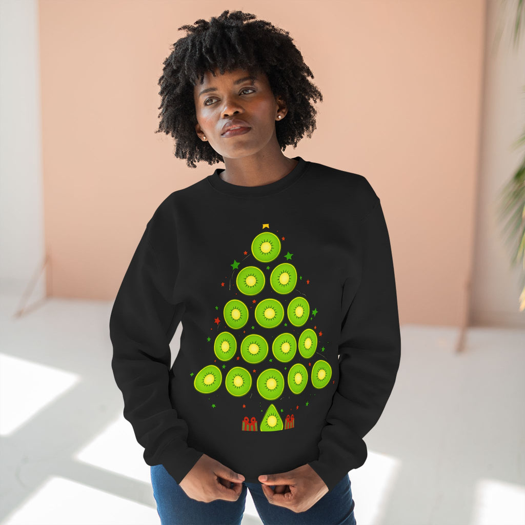 Avocado Christmas Tree Sweatshirt — Festive Holiday Crewneck