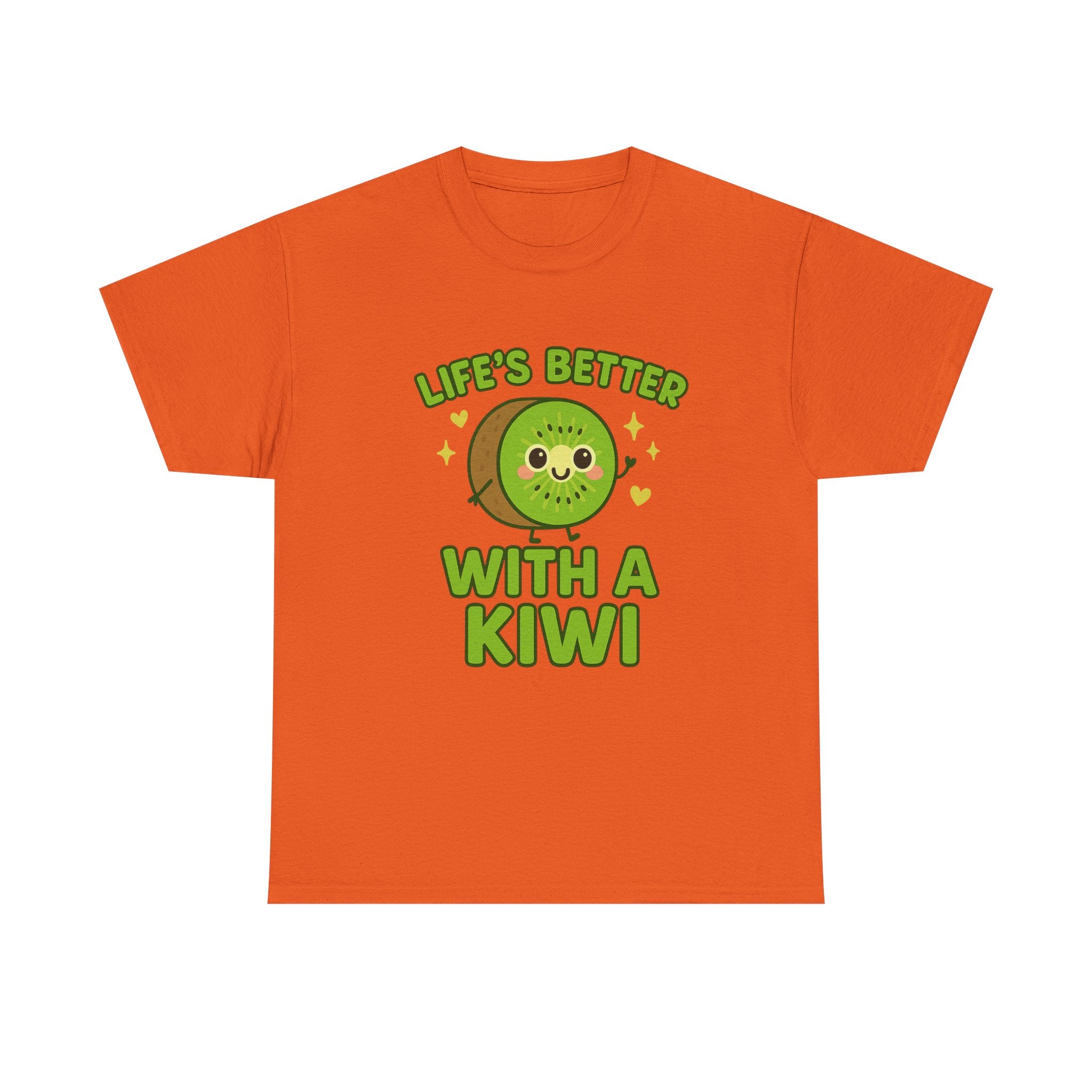 Playful Kiwi Tee - Life's Better with a Kiwi, Fun T-Shirt, Unisex Cotton Shirt, Gift for Fruit Lovers, Cute Apparel