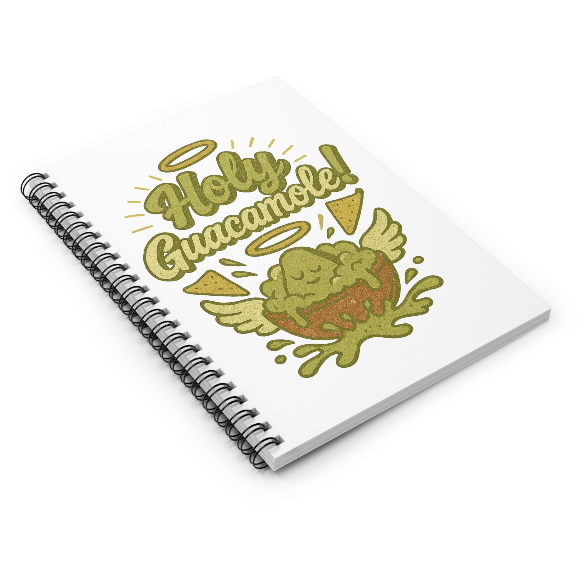 Holy Guacamole Spiral Notebook - Fun Kitchen Gift, Cute Stationery, Perfect for Recipe Ideas, Cooking Notes, Foodie Journal