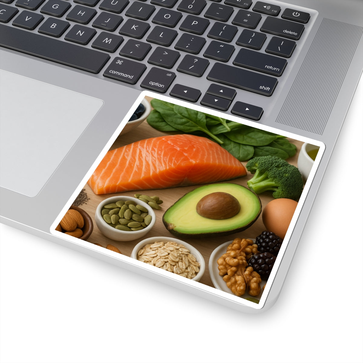 Healthy Food Kiss-Cut Stickers for Meal Prep Enthusiasts, Kitchen Decor, Planner Accessories, Gift for Foodies, Nutrition Lovers